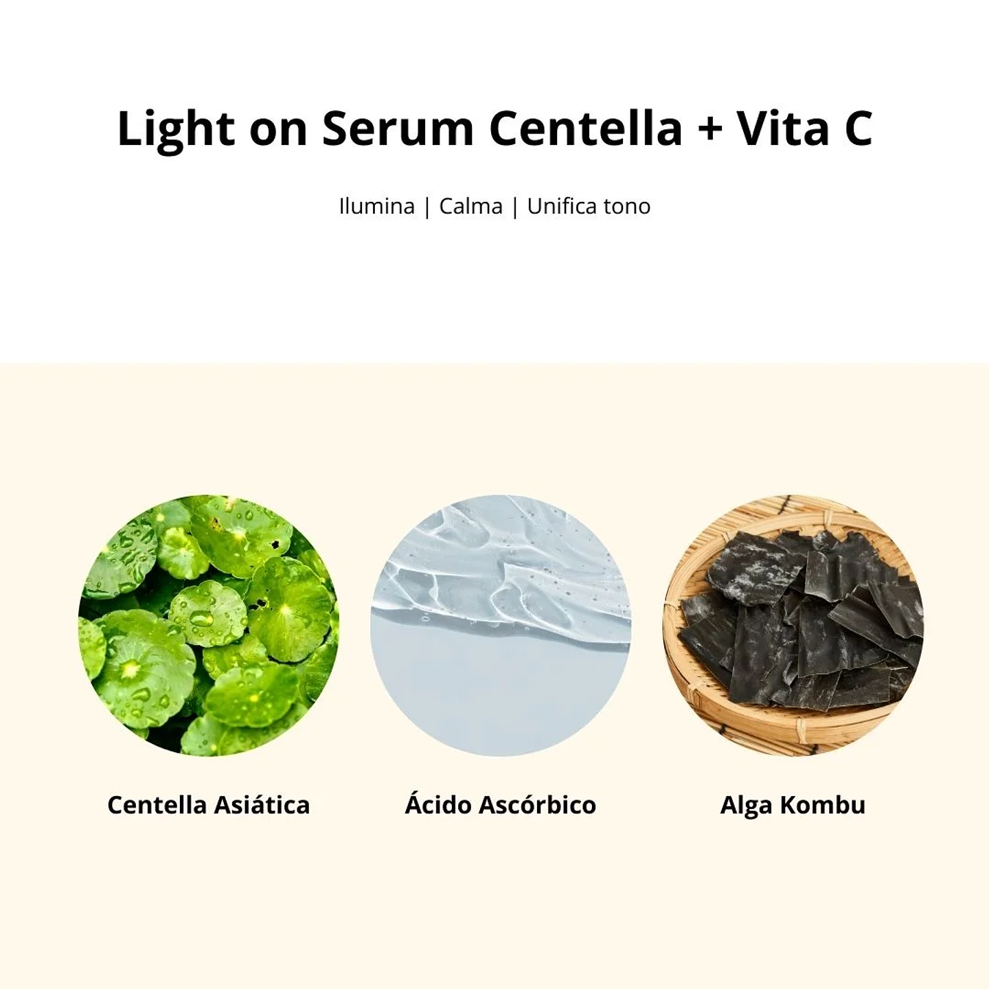Serum Light on Serum Centella + Vita C 30ml 6