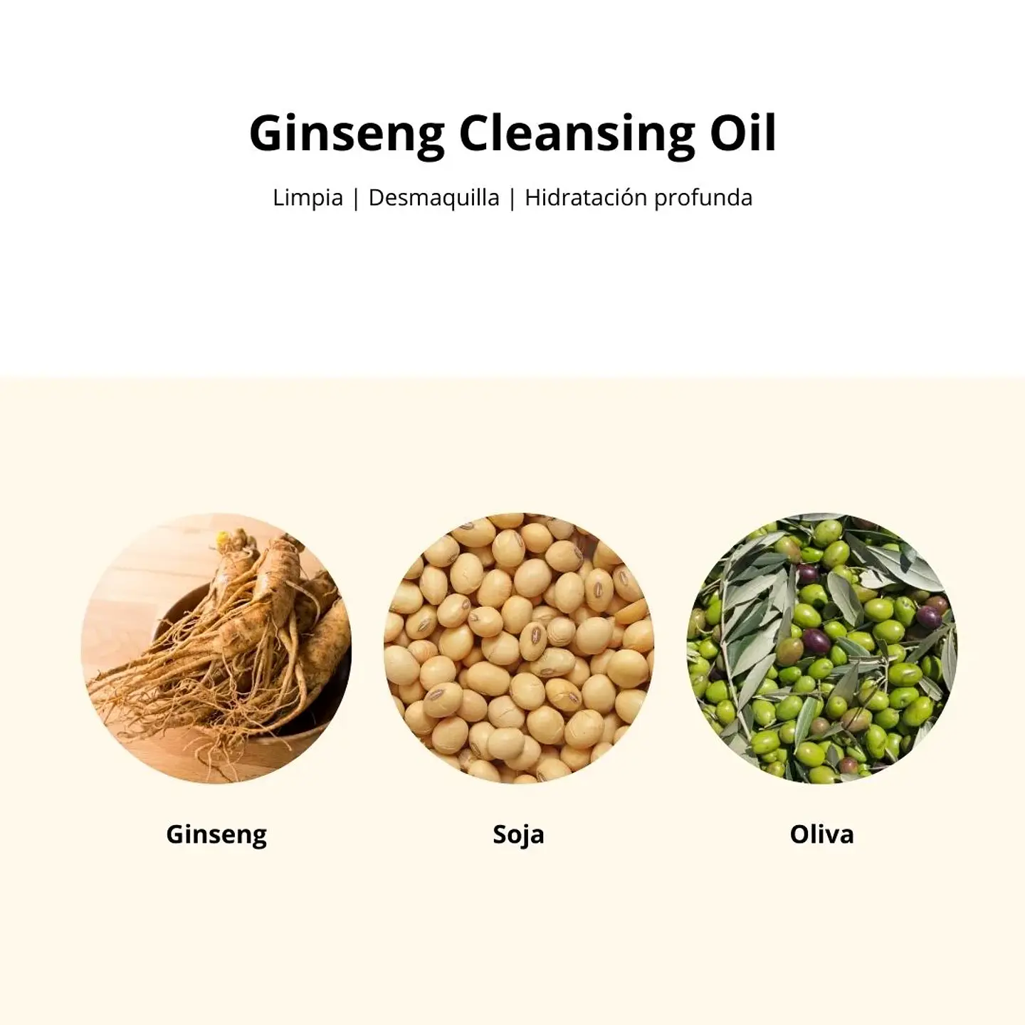 Aceite Limpiador de Ginseng 210ml 6