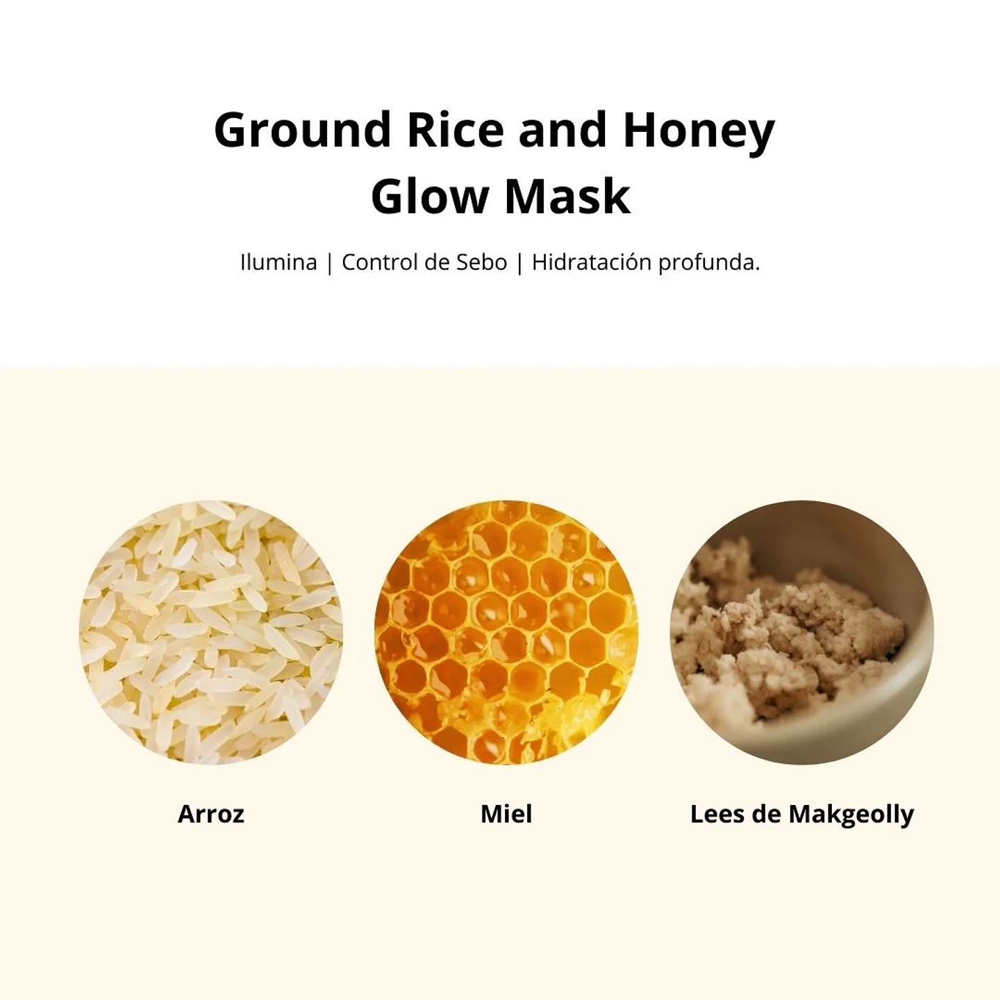Mascarilla Ground Rice and Honey Glow Mask 150ml 7