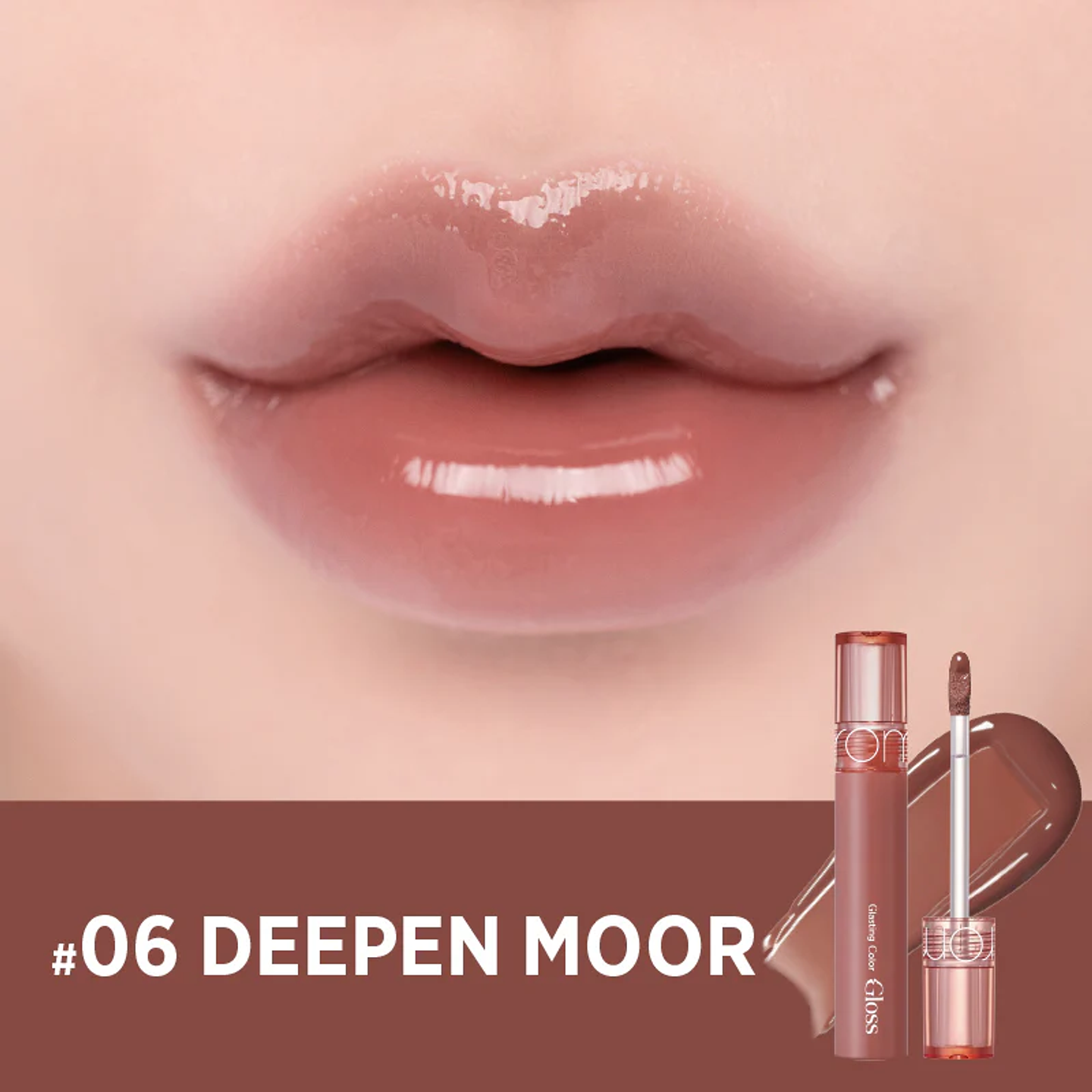 Tinta Labial Glasting Color Gloss 06 Deepen Moor 2