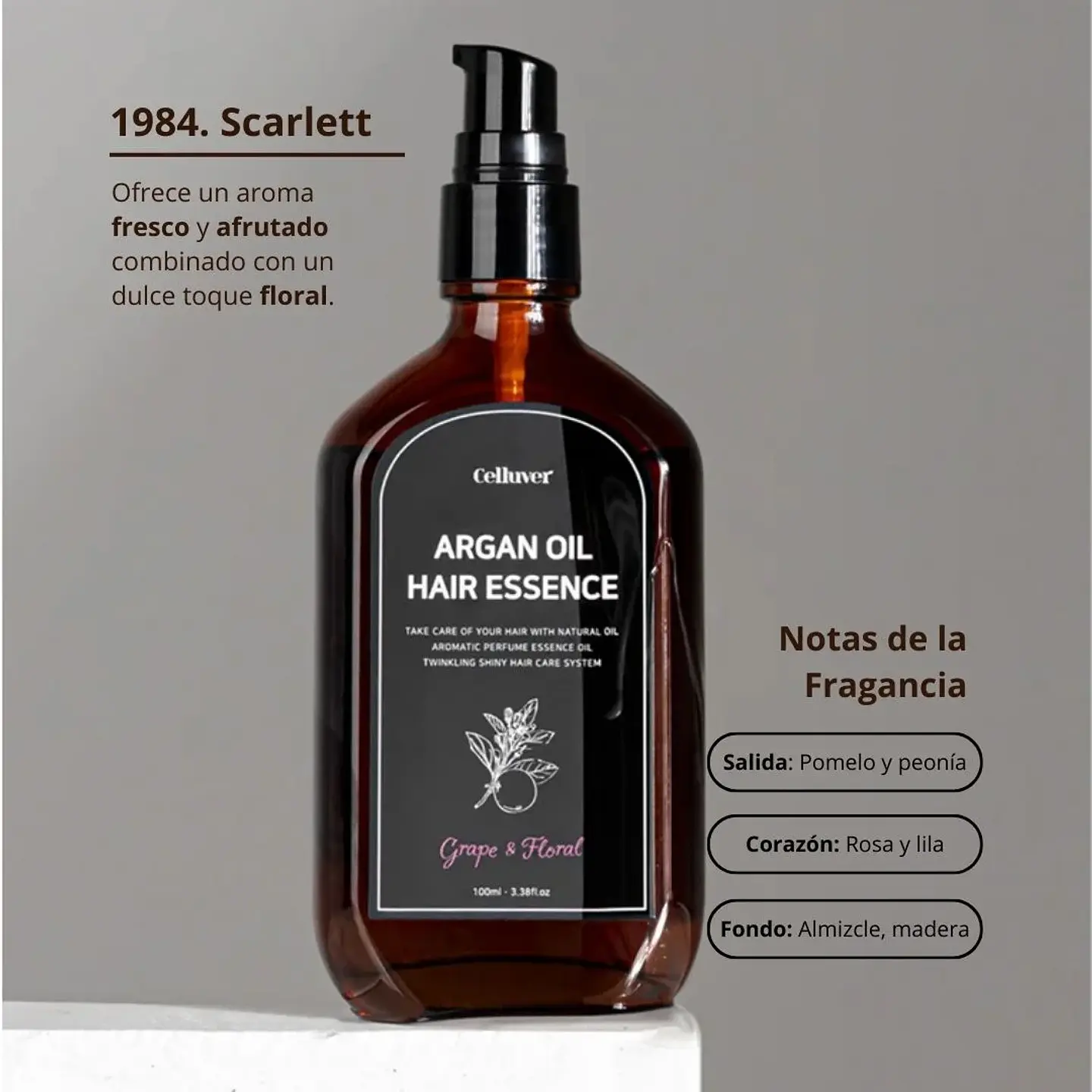 Tratamiento Capilar Hair Essence Oil Aurora 100ml 3