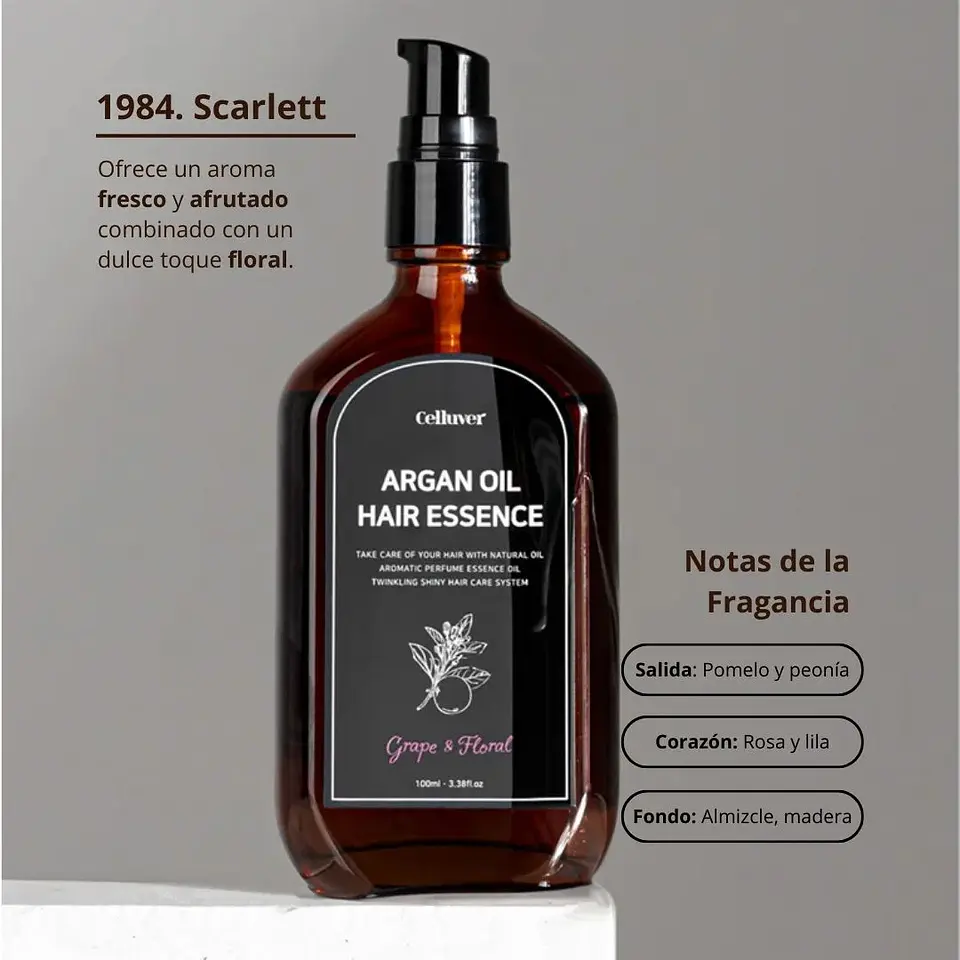 Tratamiento Capilar Hair Essence Oil Aurora 100ml 3