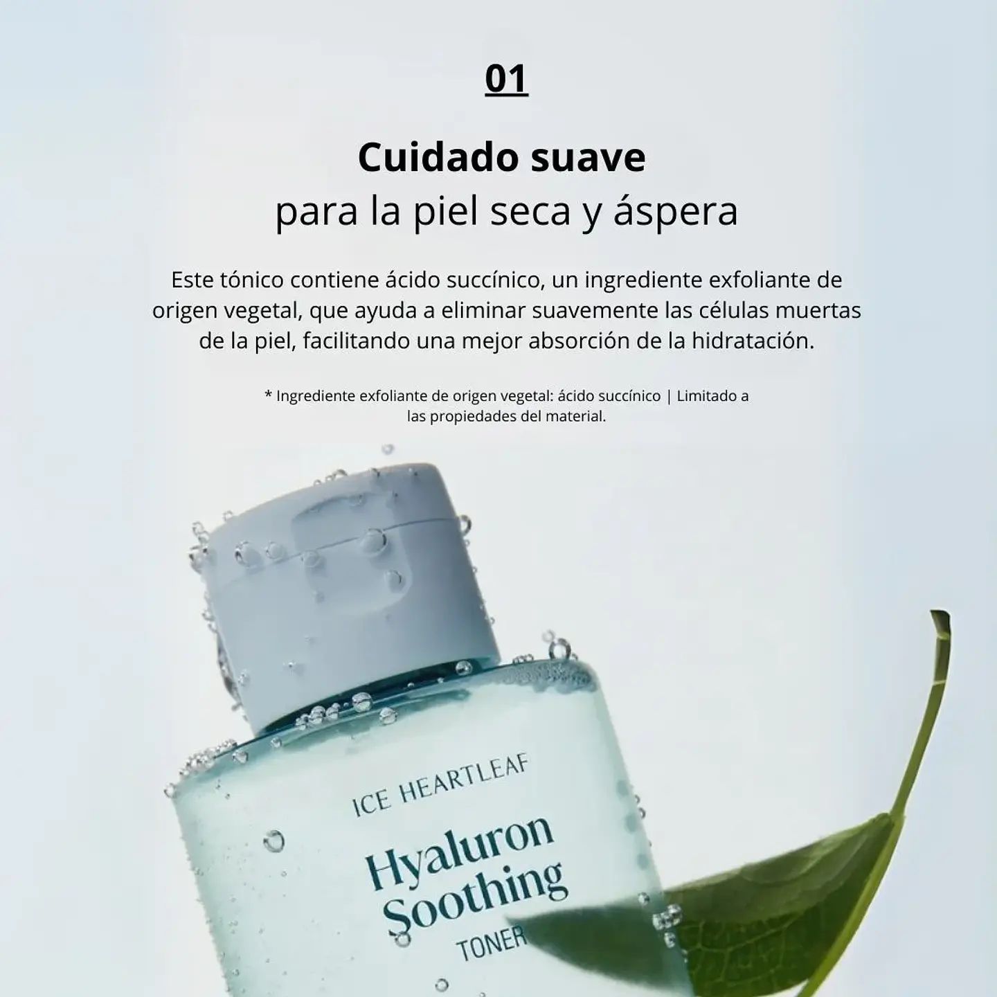 Tónico Houttuynia Cordata Hyaluron Soothing Toner 350ml 7