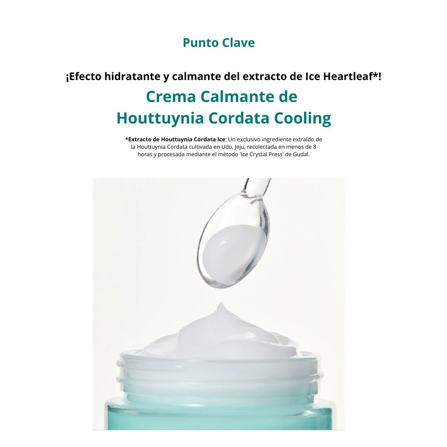 Crema Hidratante Houttuynia Cordata Hyaluron Soothing Cream 75ml 3