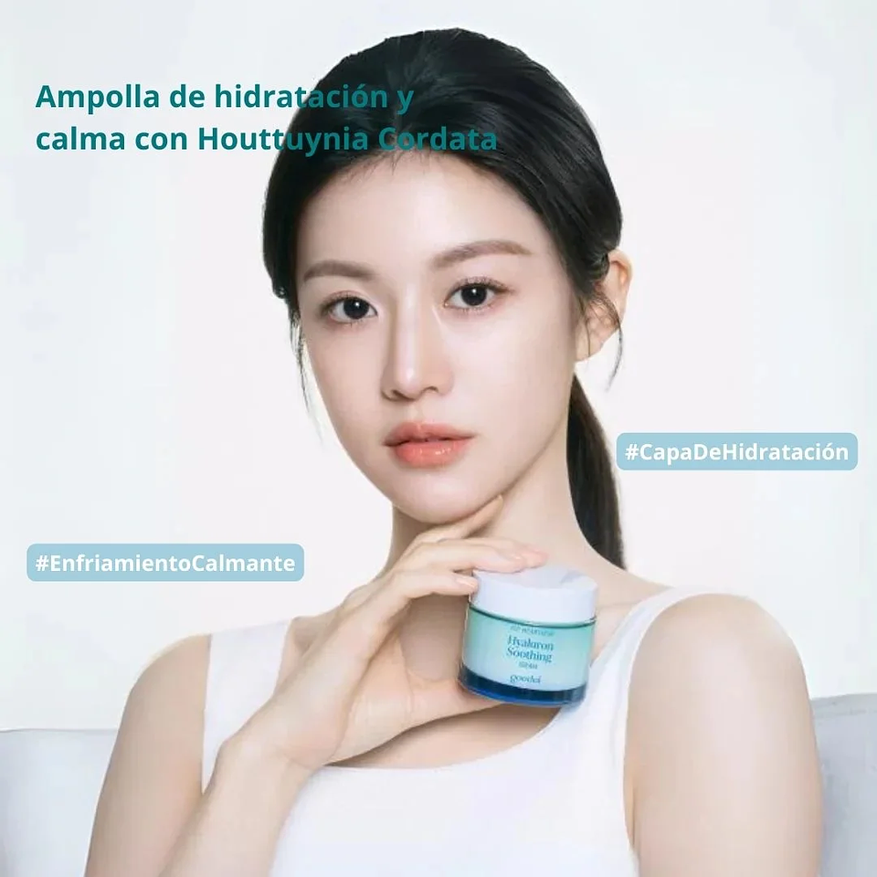 Crema Hidratante Houttuynia Cordata Hyaluron Soothing Cream 75ml 4