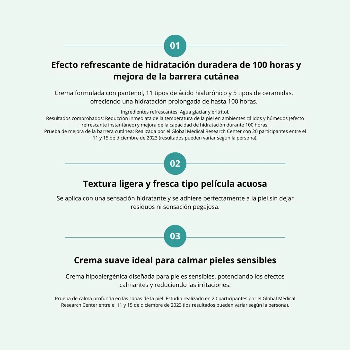 Crema Hidratante Houttuynia Cordata Hyaluron Soothing Cream 75ml 5