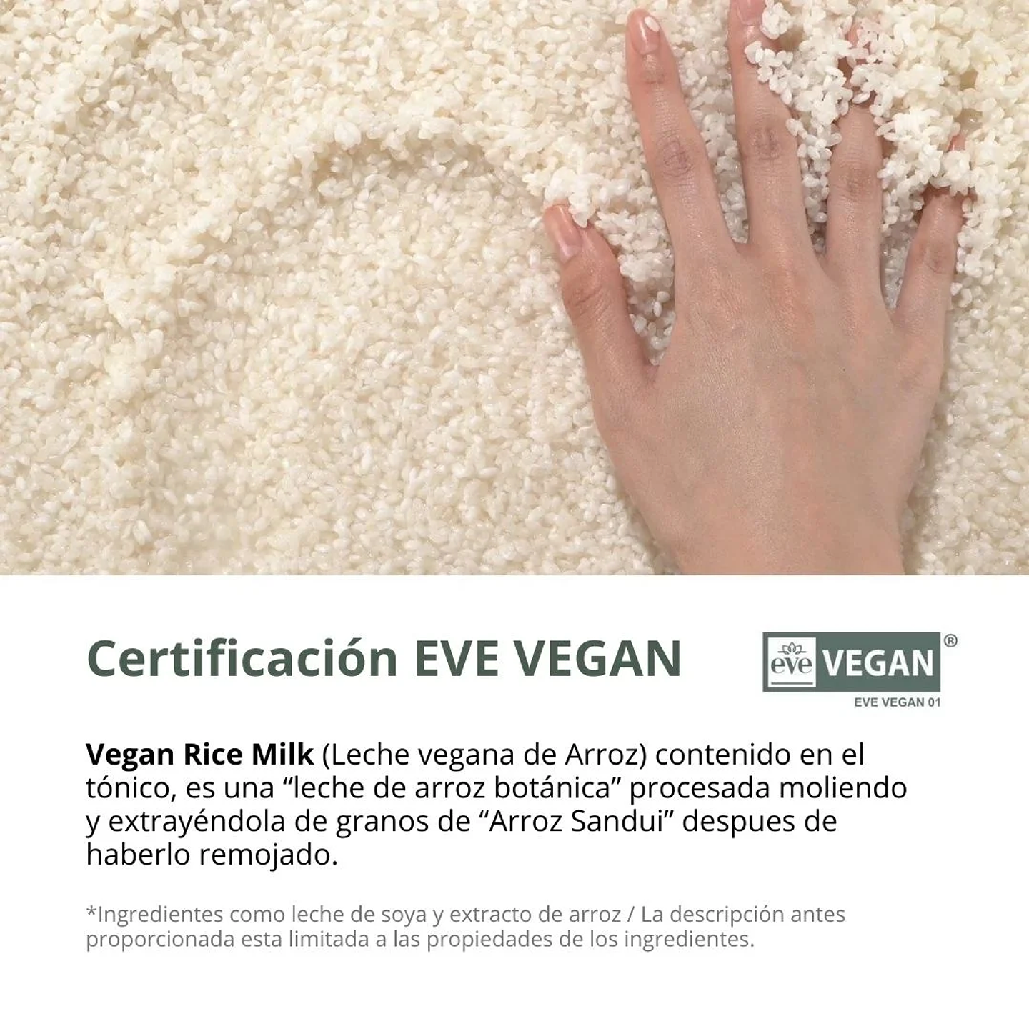 Crema Hidratante Vegan Rice Milk Moisturizing Cream 70ml 10