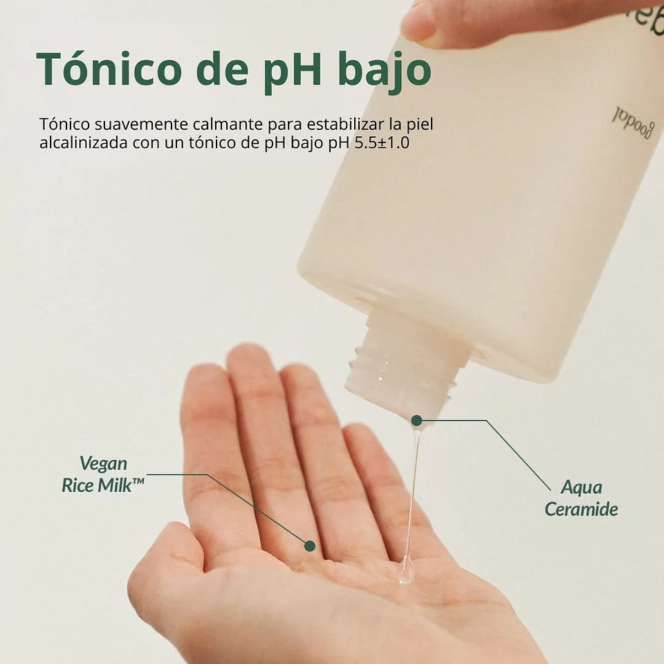 Tónico Vegan Rice Milk Moisturizing Toner 250ml 4
