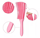 Cepillo Flexible Antifriz Cabello Ondulado Desenredante - Miniatura 3