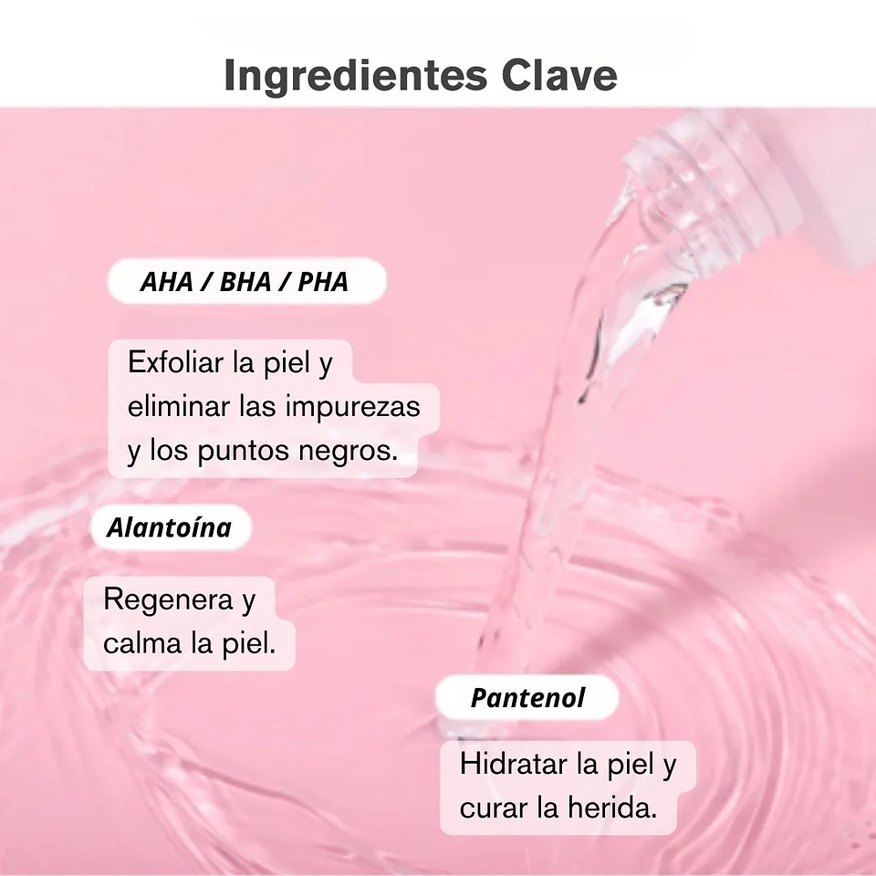 Tónico AC Fighting AHA BHA PHA Toner 180ml 5