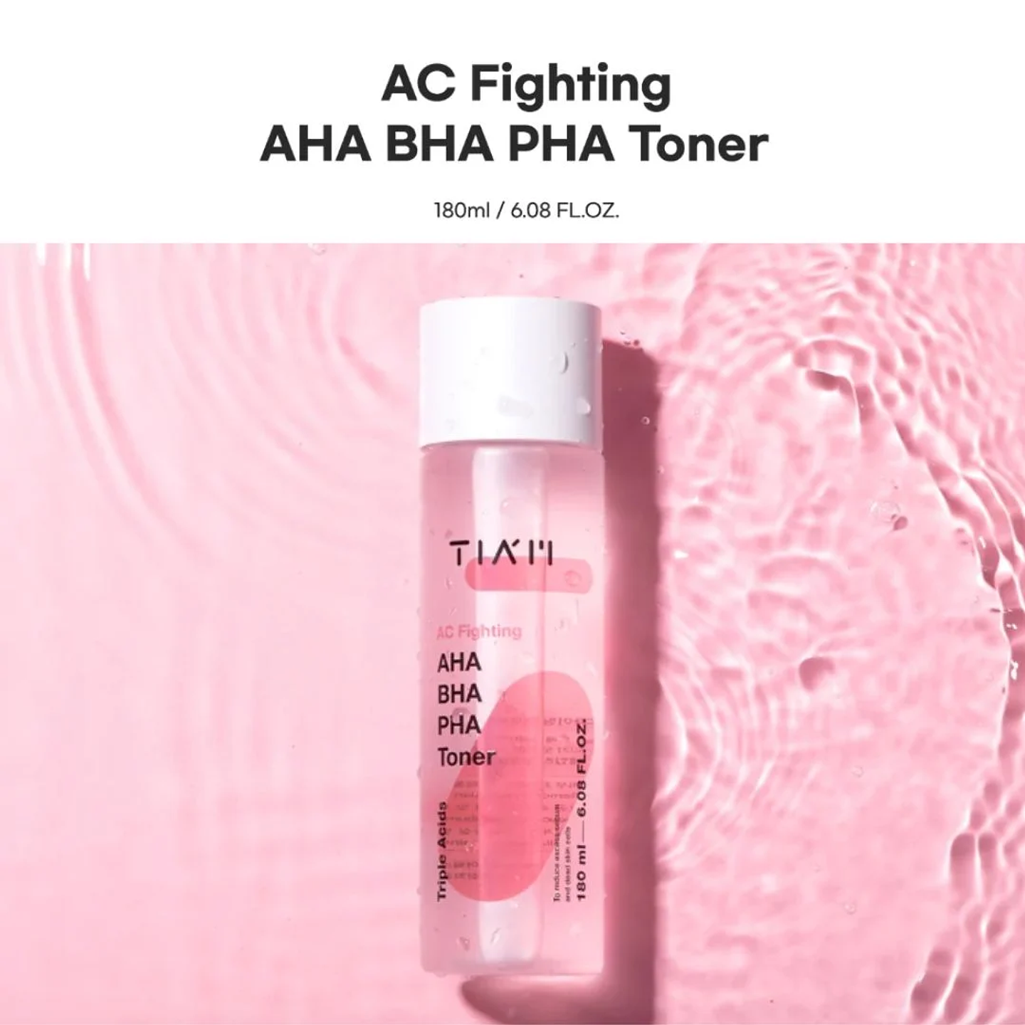Tónico AC Fighting AHA BHA PHA Toner 180ml 10