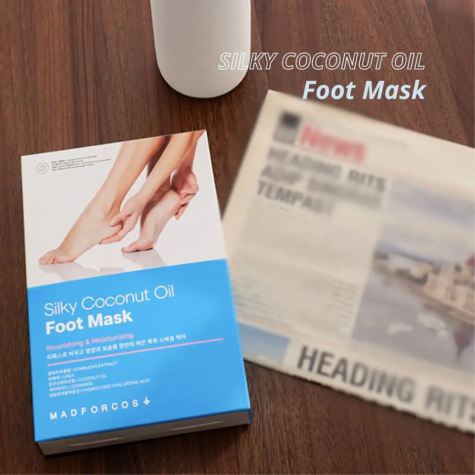 Máscarilla Silky Coconut Oil Foot Mask 16ml 8