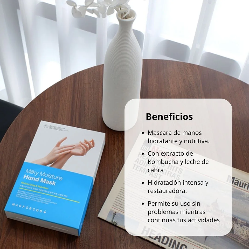 Máscarilla Silky Coconut Oil Hand Mask 16ml 2