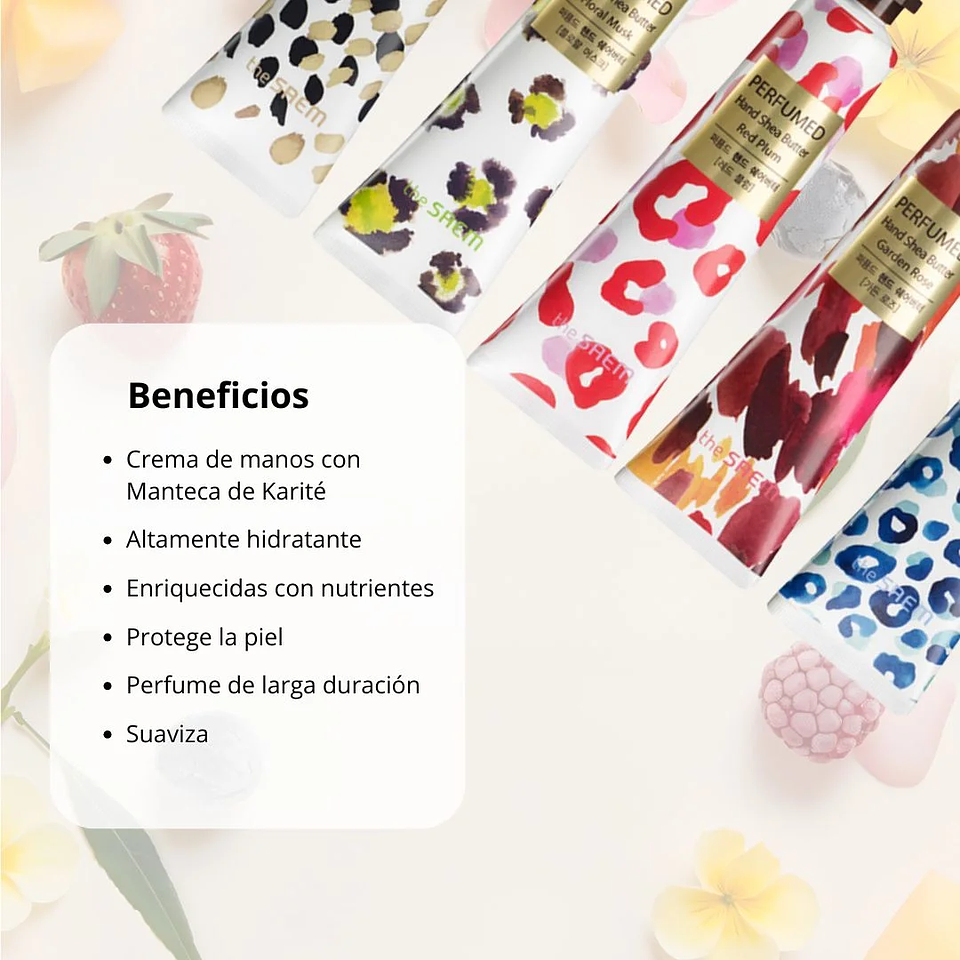 Crema Perfumed Hand Shea Butter Clean Cotton 30g 2