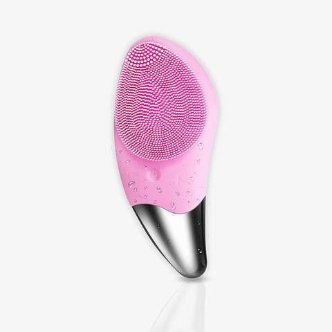Masajeador Limpiador Facial Sonic Facial Brush Usb Rosado