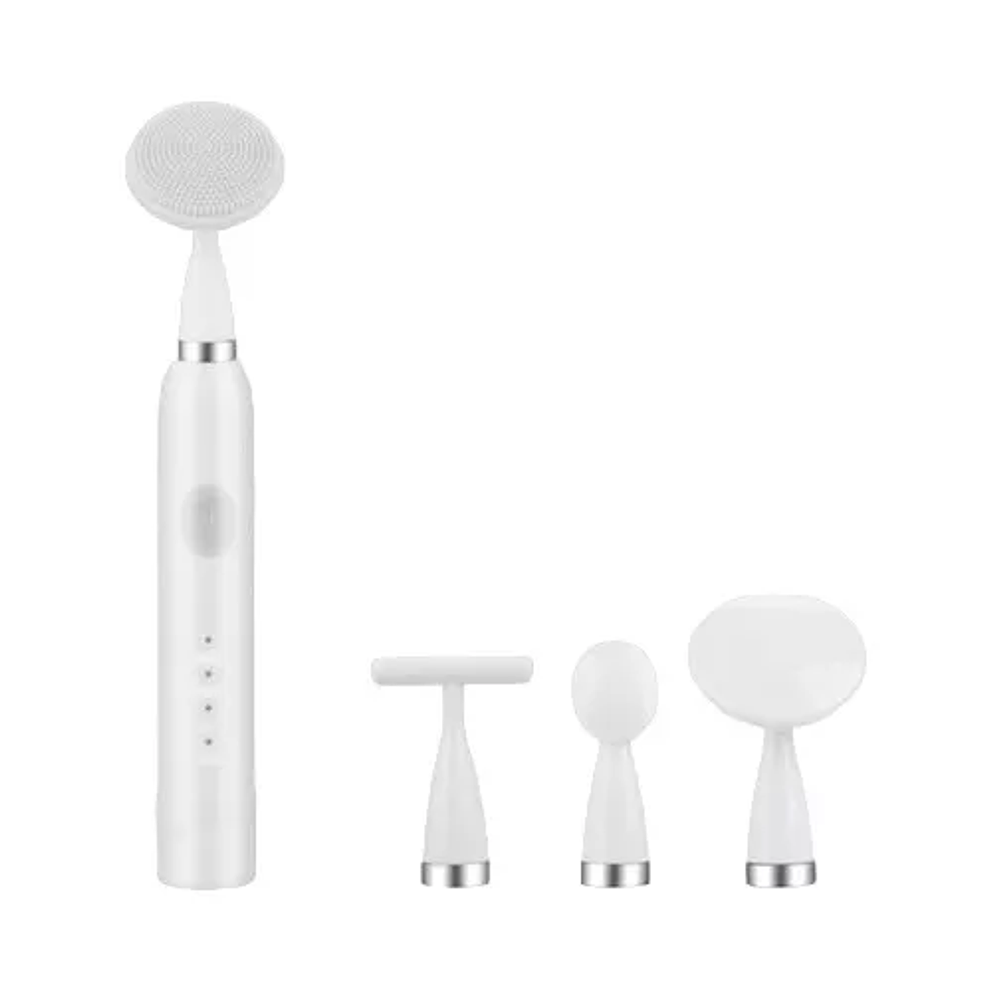 Masajeador y Cepillo de Limpieza Facial Ultrasónica 4 En 1 3