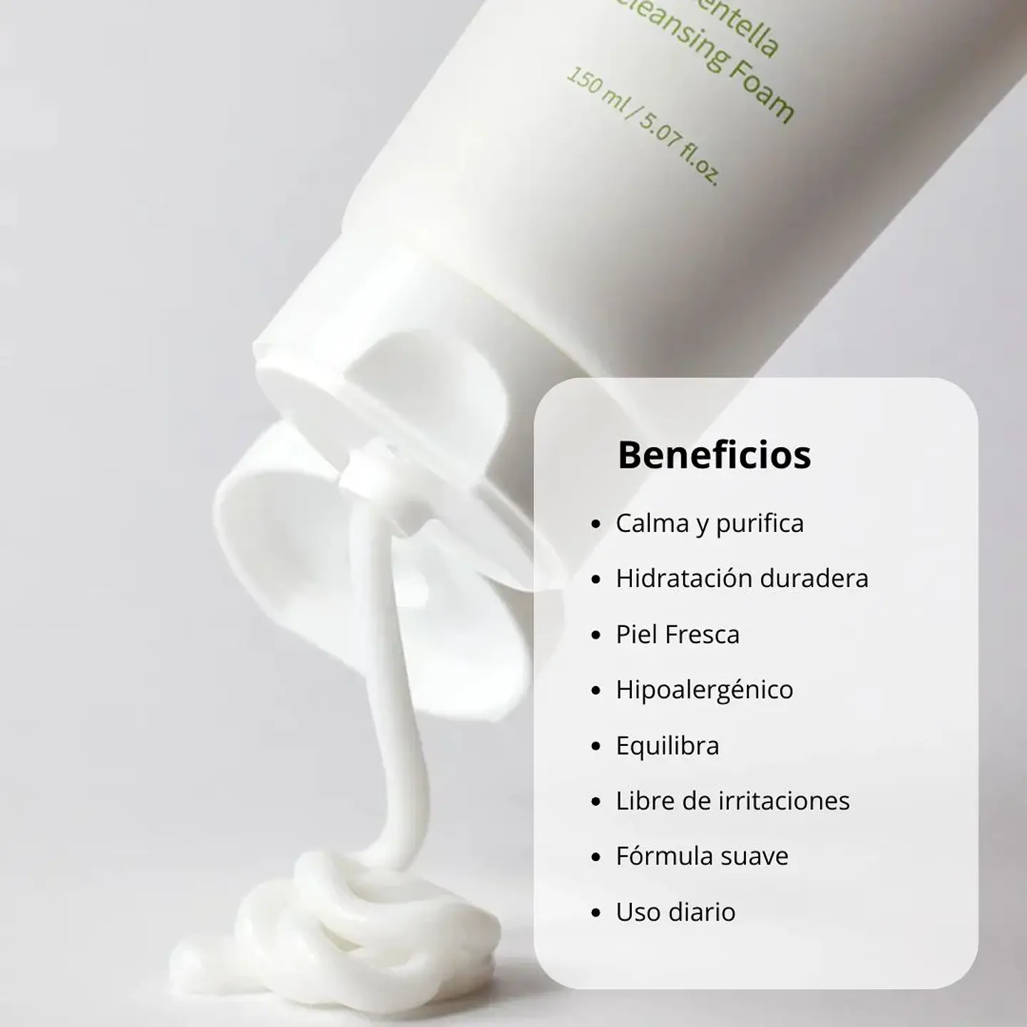 Limpiador Centella Cleansing Foam 150ml 2