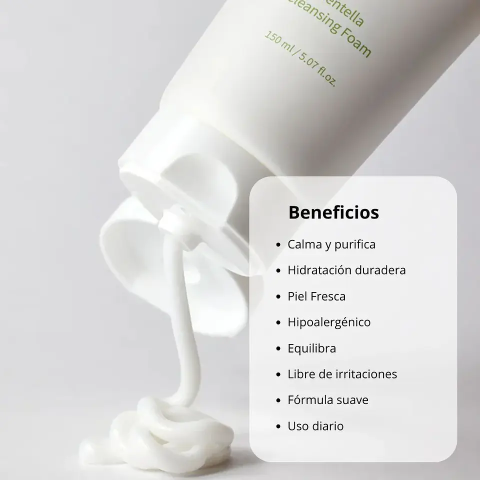 Limpiador Centella Cleansing Foam 150ml 2