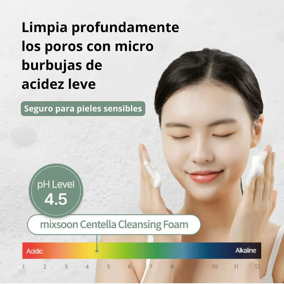 Limpiador Centella Cleansing Foam 150ml 10