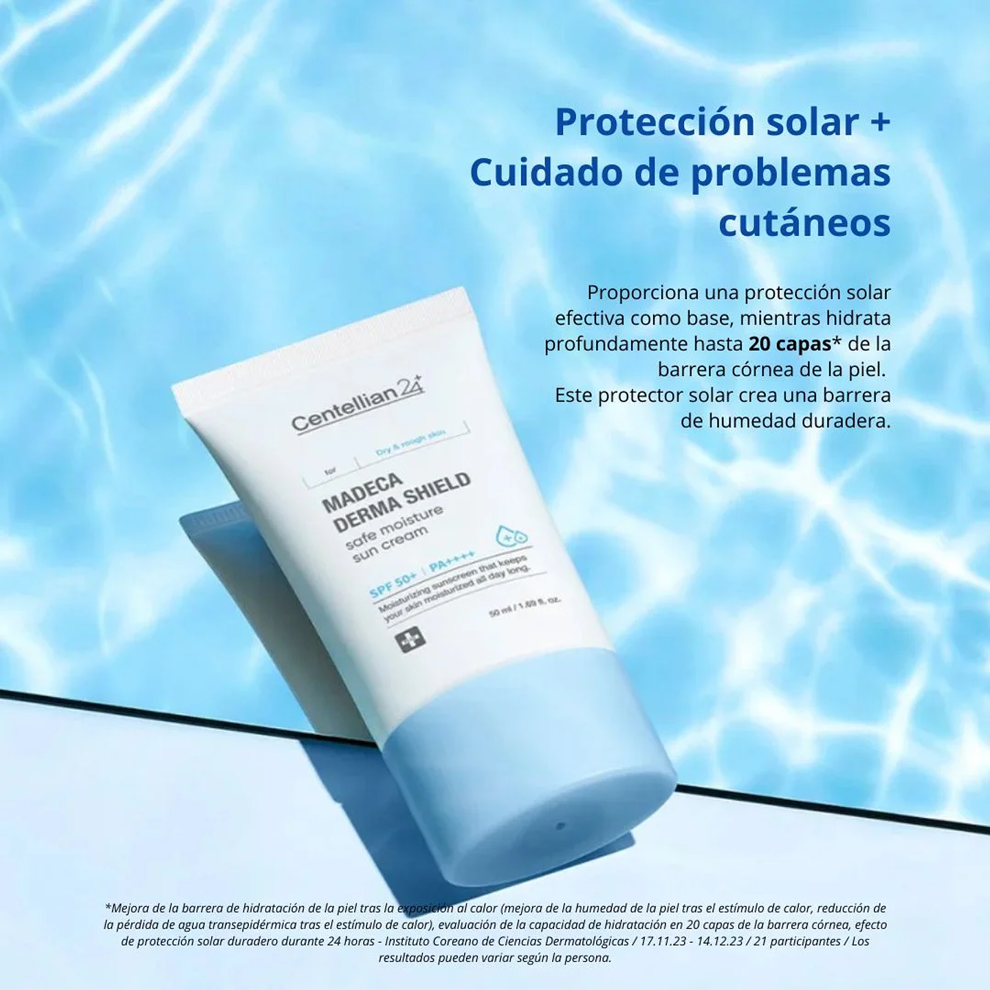 Protector Solar Derma Shield Safe Moisture Sun Cream 50ml 5