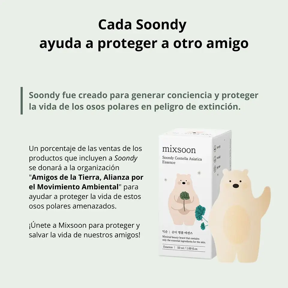 Esencia Soondy Centella Asiatica Essence 100ml 11
