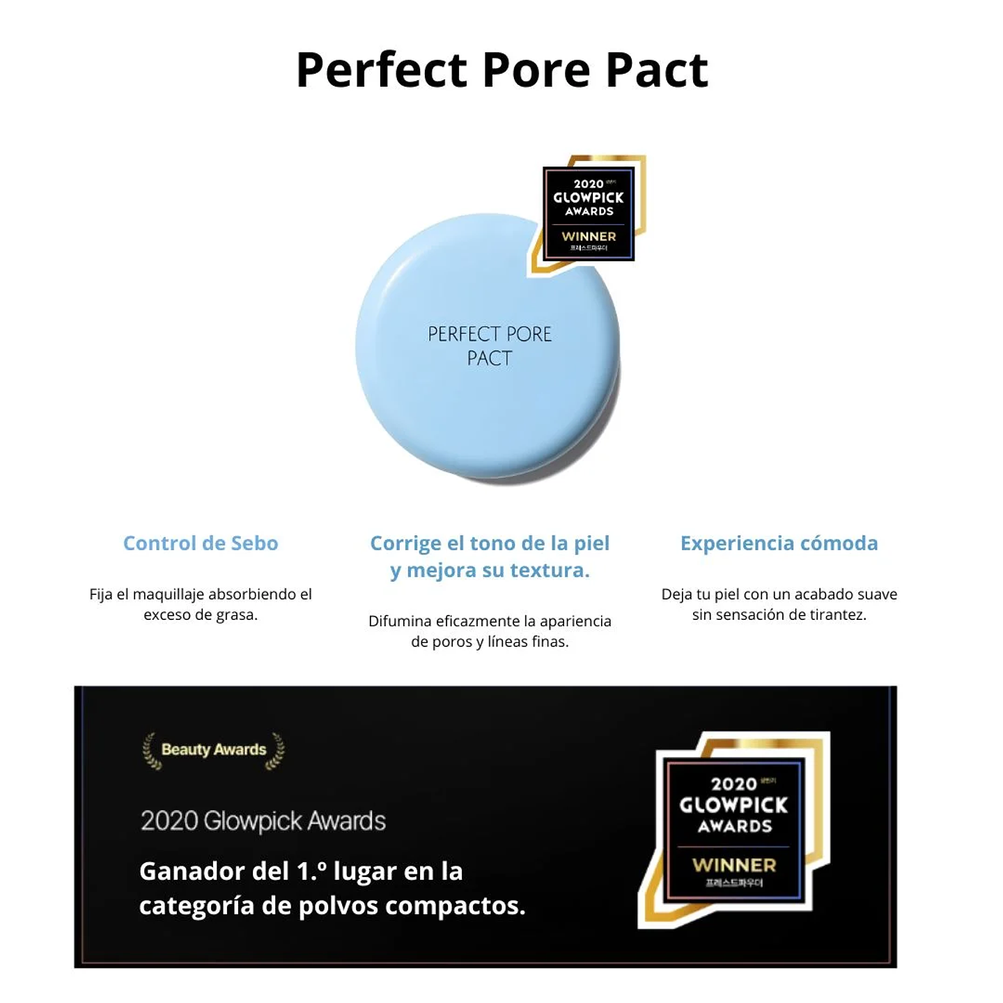 Compacto Perfect Pore Pact 12g 3