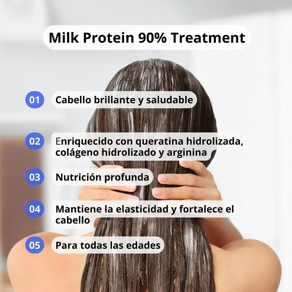 Acondicionador Milk Protein 90% 1000ml 5
