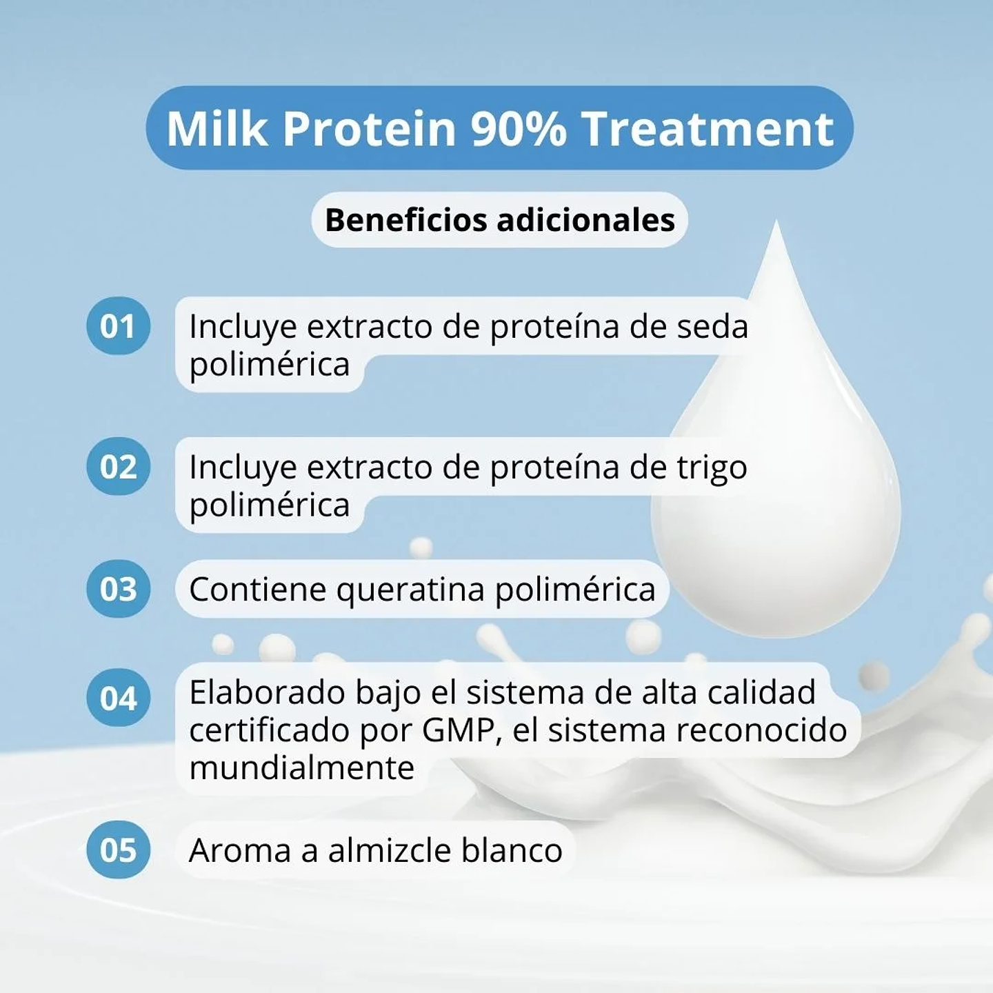 Acondicionador Milk Protein 90% 1000ml 7