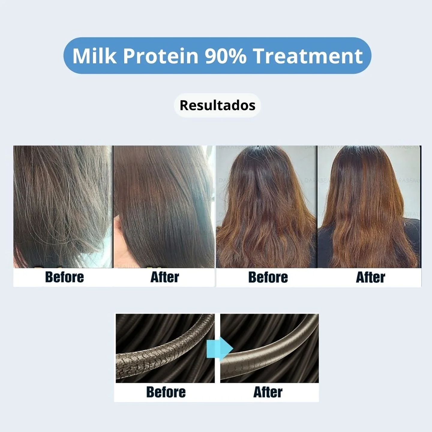 Acondicionador Milk Protein 90% 1000ml 8