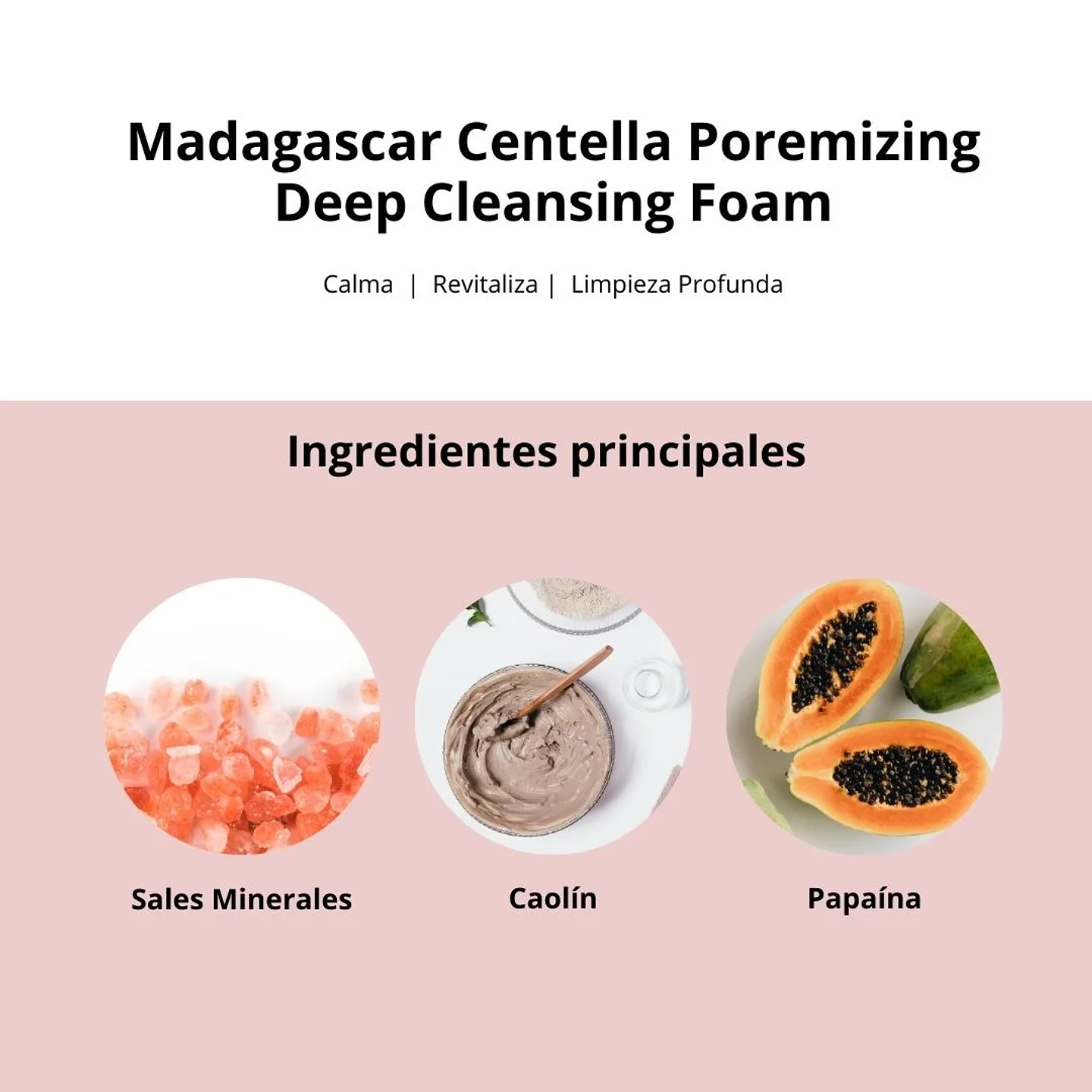 Limpiador Madagascar Centella Poremizing Deep Cleansing Foam 125ml 3