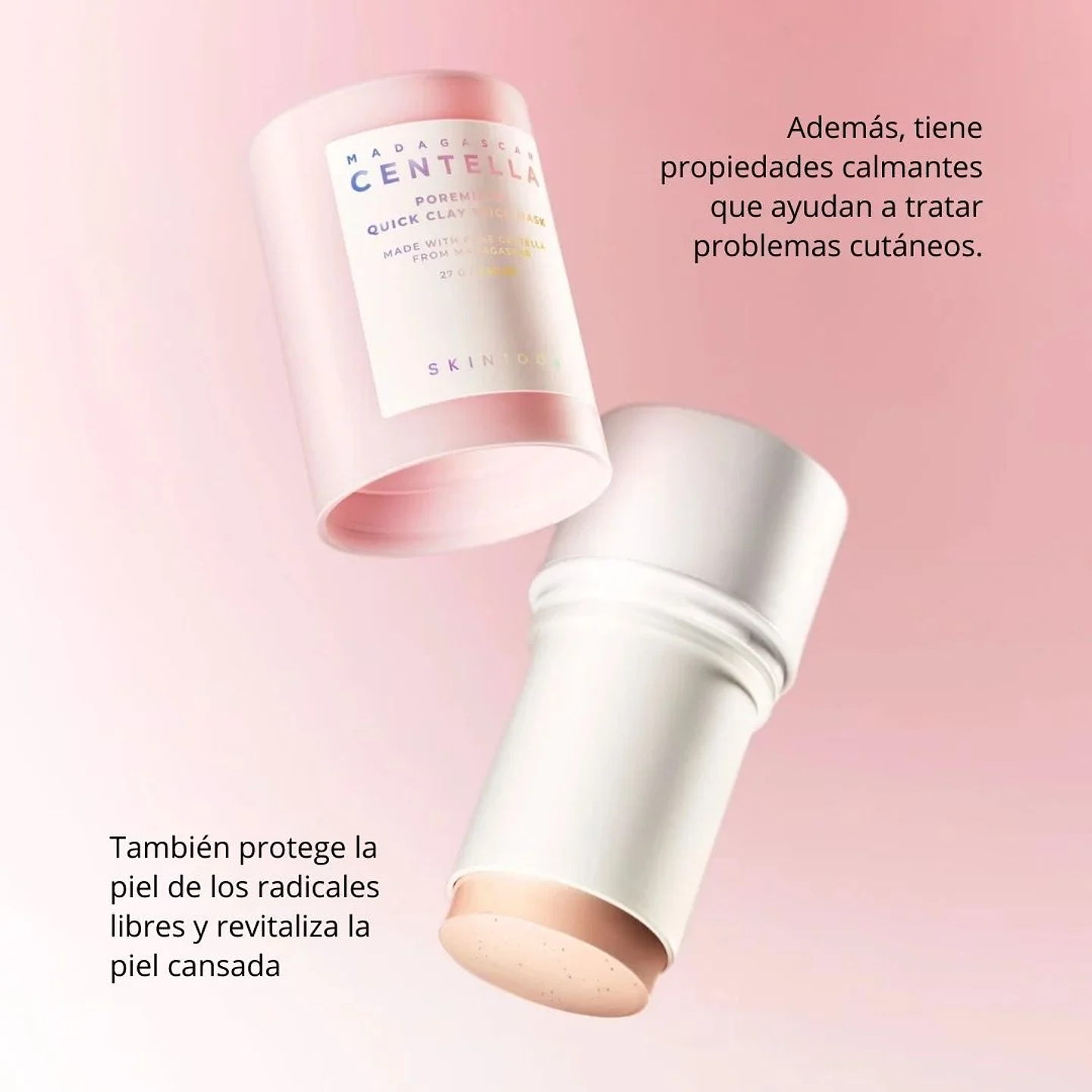 Mascarilla Madagascar Centella Poremizing Quick Clay Stick Mask 27g 7