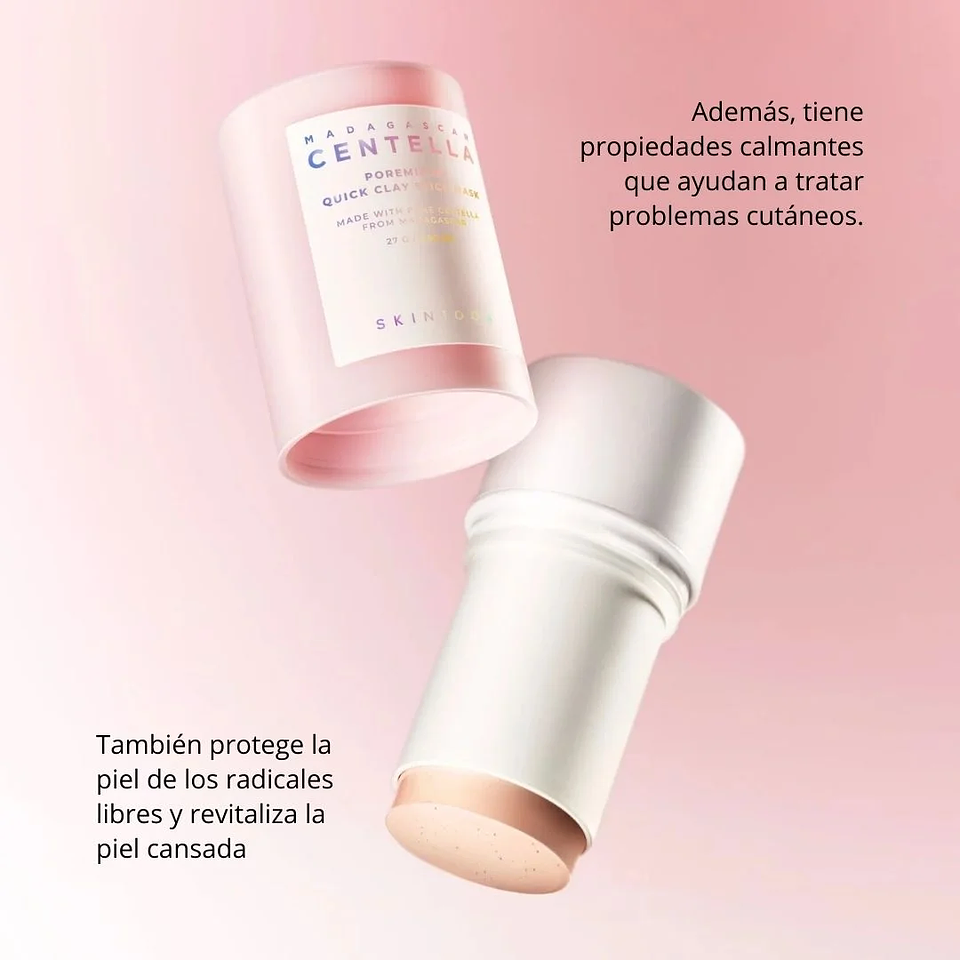 Mascarilla Madagascar Centella Poremizing Quick Clay Stick Mask 27g 7
