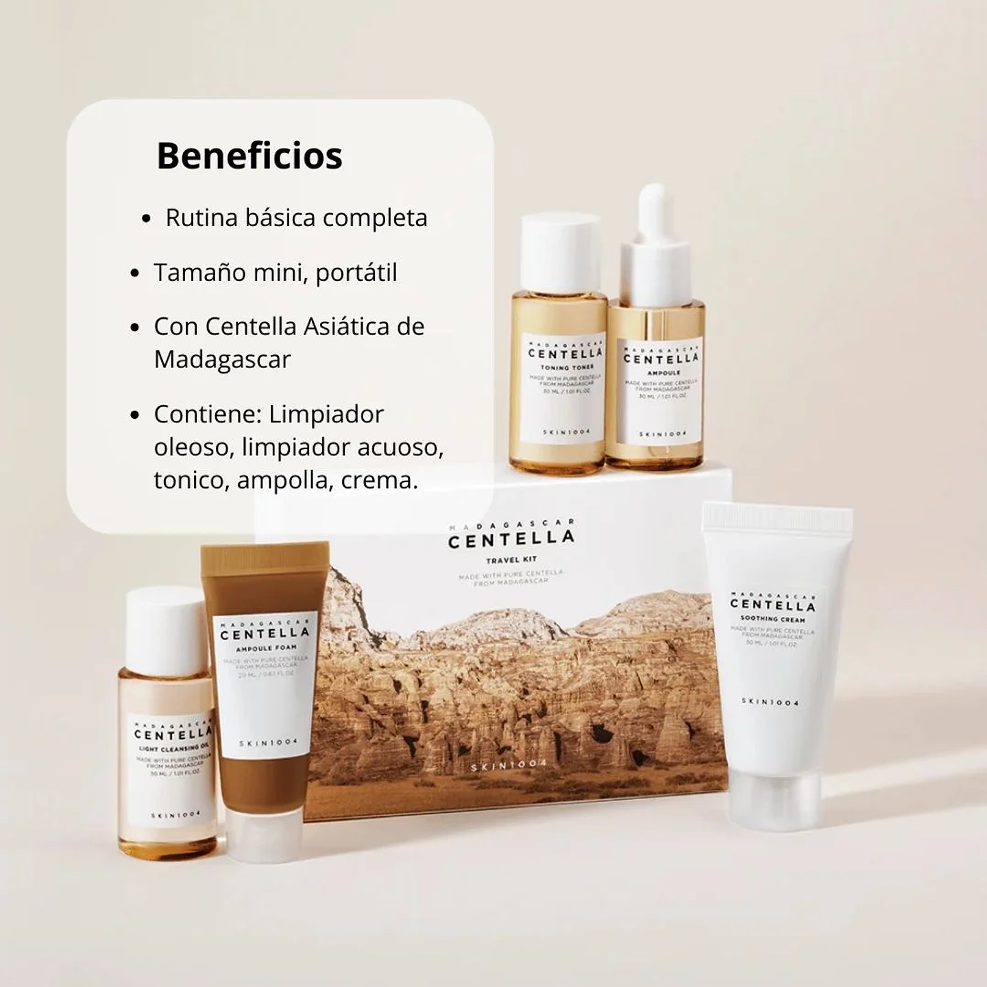 Set Madagascar Centella Travel Kit 2