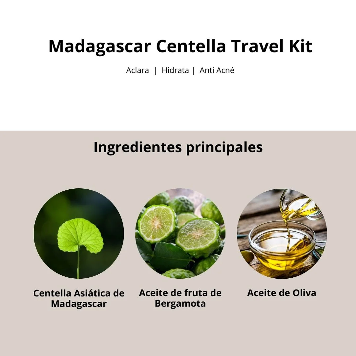 Set Madagascar Centella Travel Kit 3