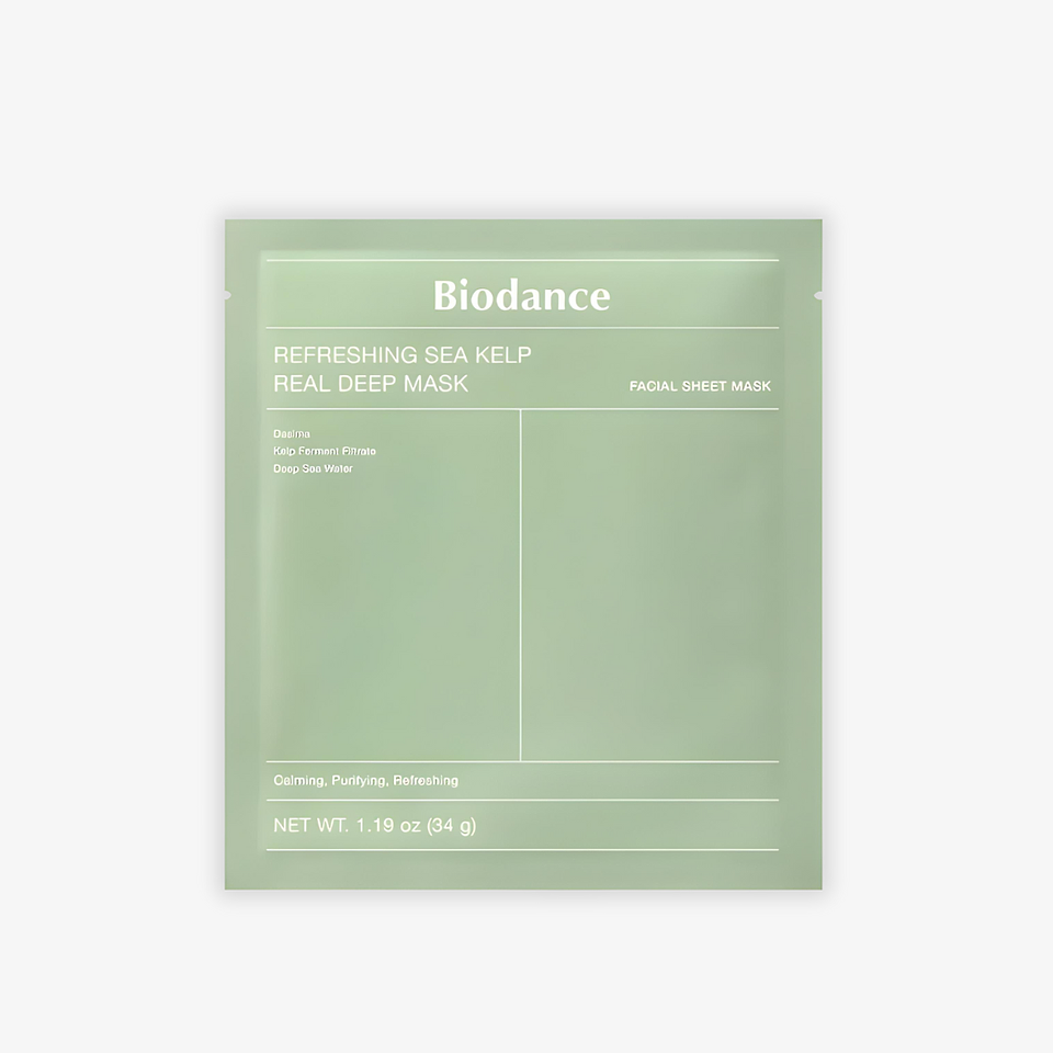 Refreshing Sea Kelp Real Deep Mask 34g 1