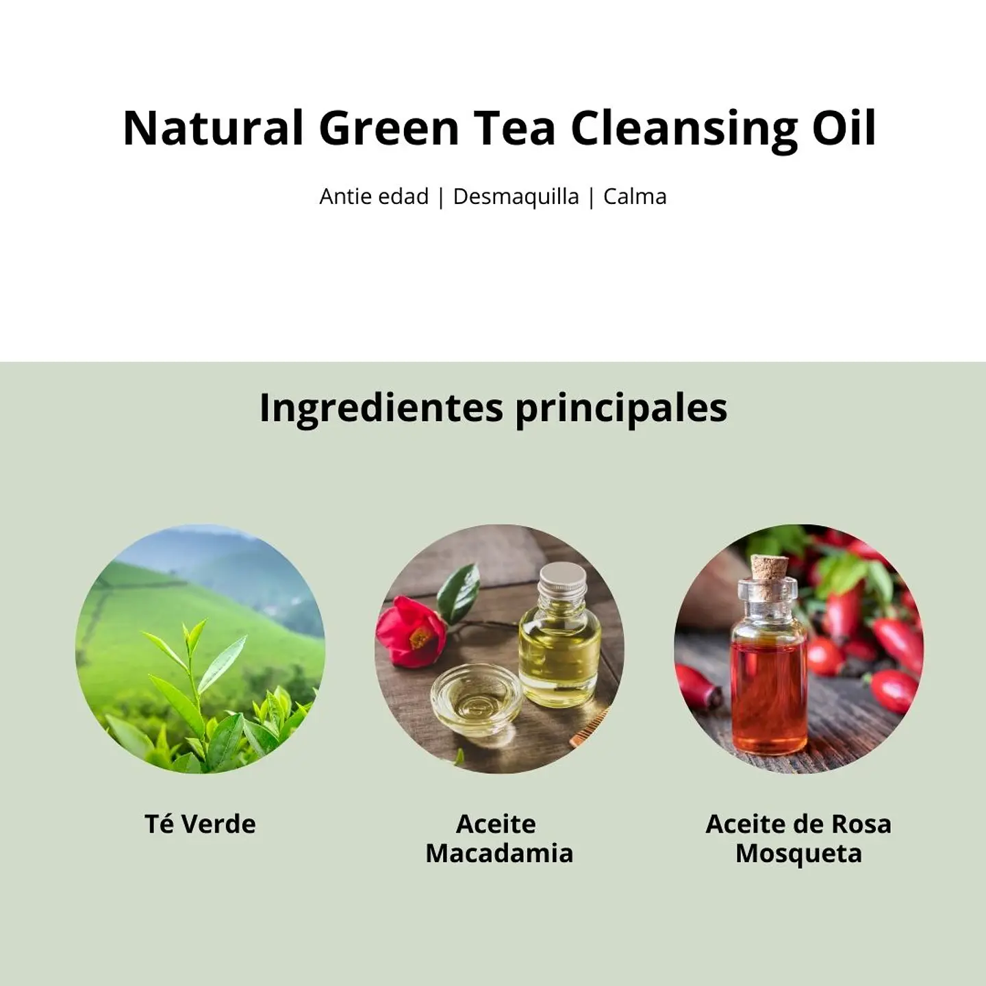 Aceite Limpiador Facil Te Natural Green Tea Cleansing Oil 150ml 3