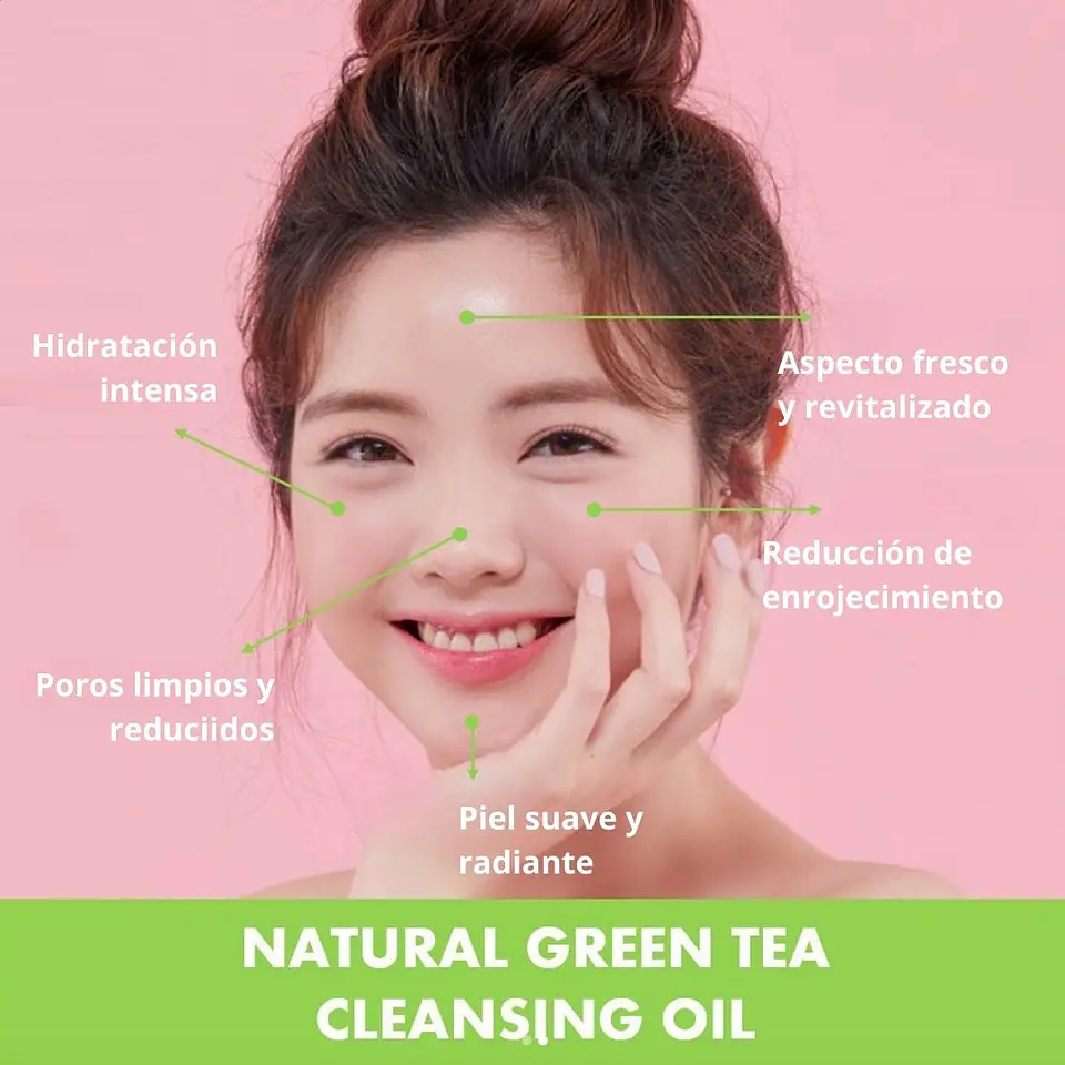 Aceite Limpiador Facil Te Natural Green Tea Cleansing Oil 150ml 6