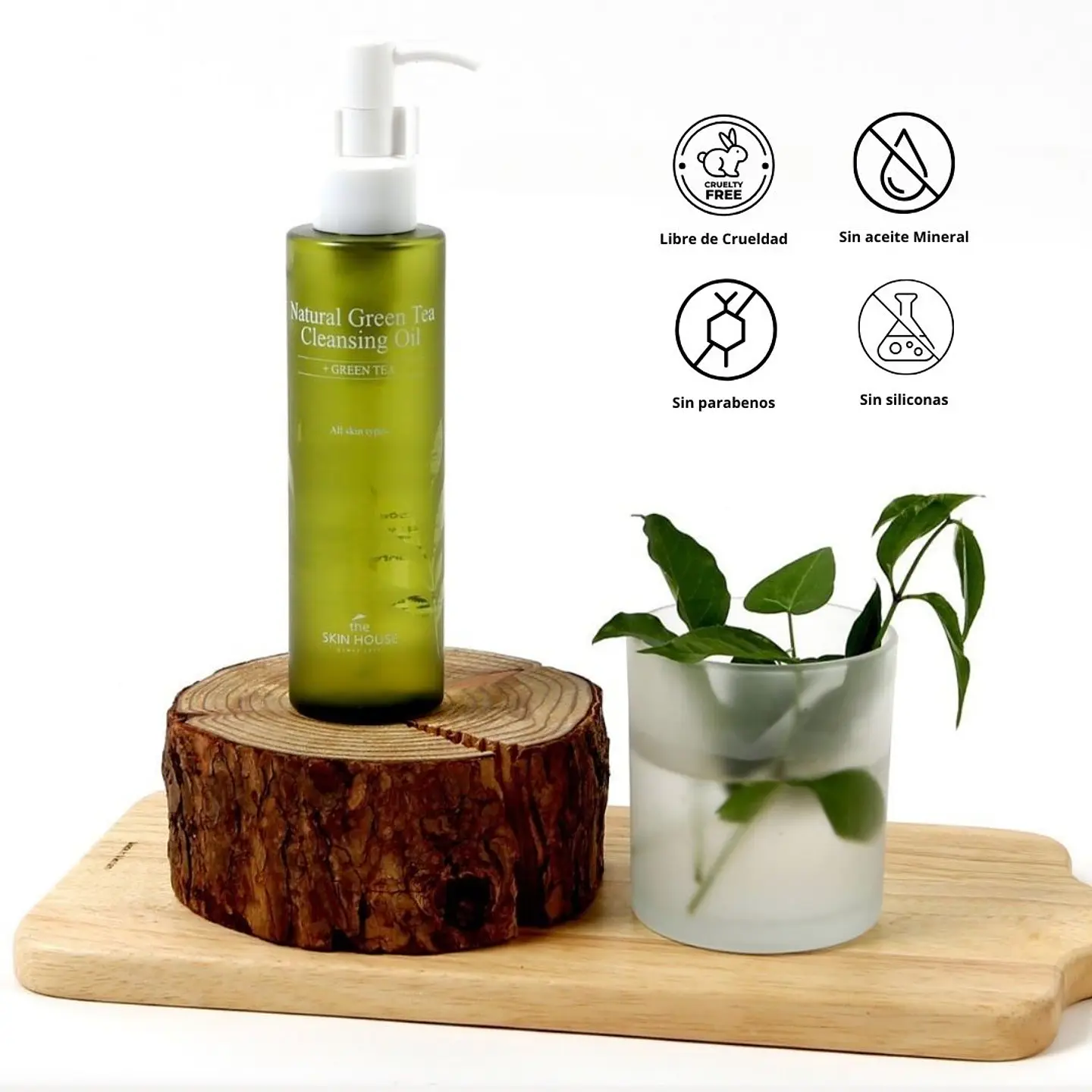 Aceite Limpiador Facil Te Natural Green Tea Cleansing Oil 150ml 8