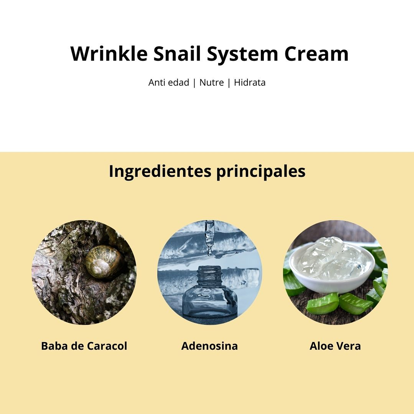 Crema Wrinkle Snail System Cream 50ml 4