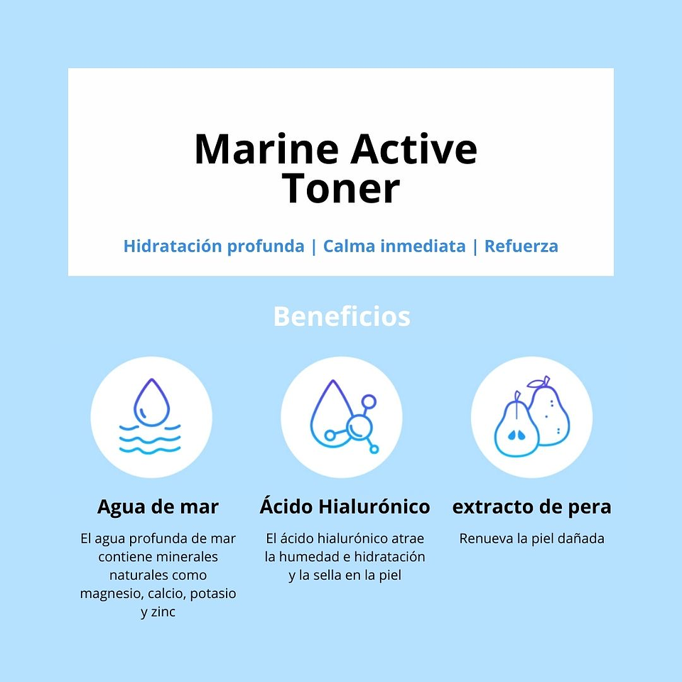 Tónico Marine Active Toner 130ml 7