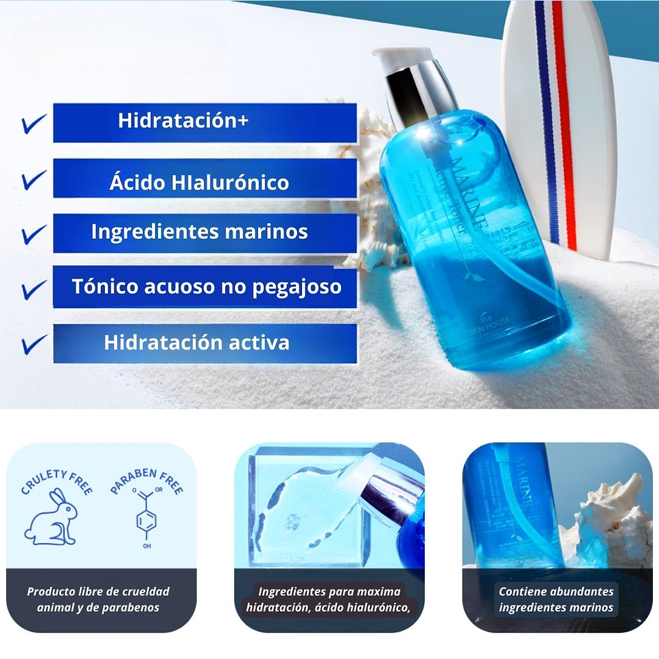 Tónico Marine Active Toner 130ml 8