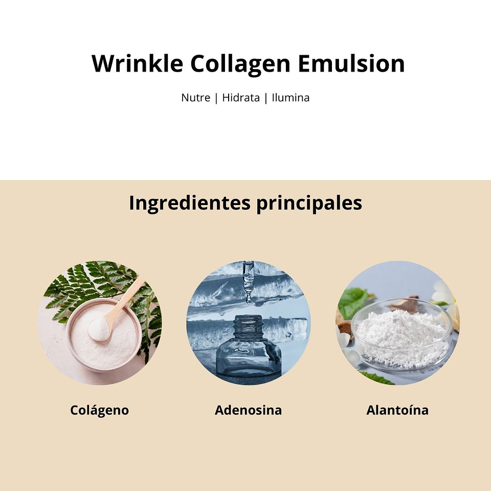Emulsión Wrinkle Collagen Emulsion 130ml 3