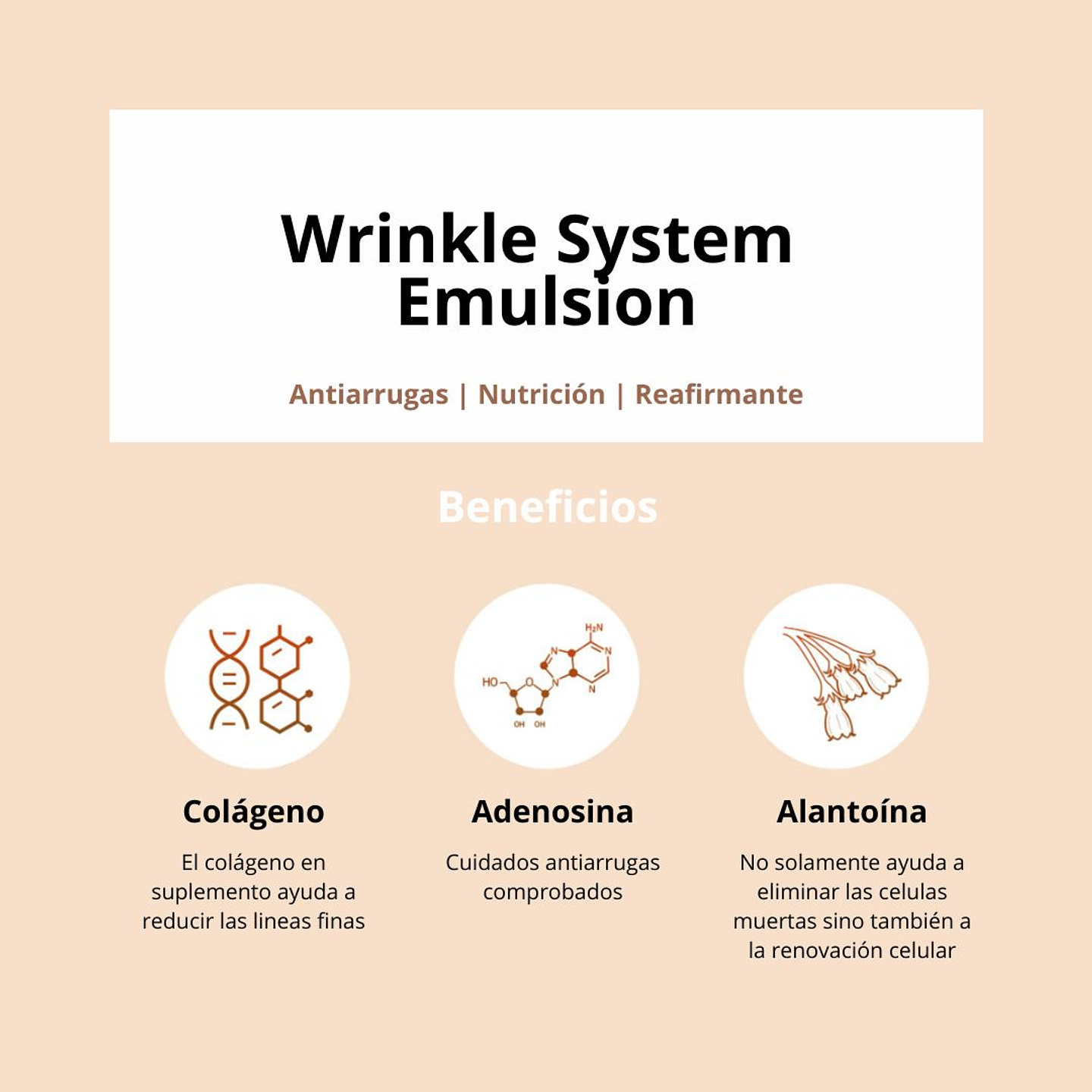 Emulsión Wrinkle Collagen Emulsion 130ml 5