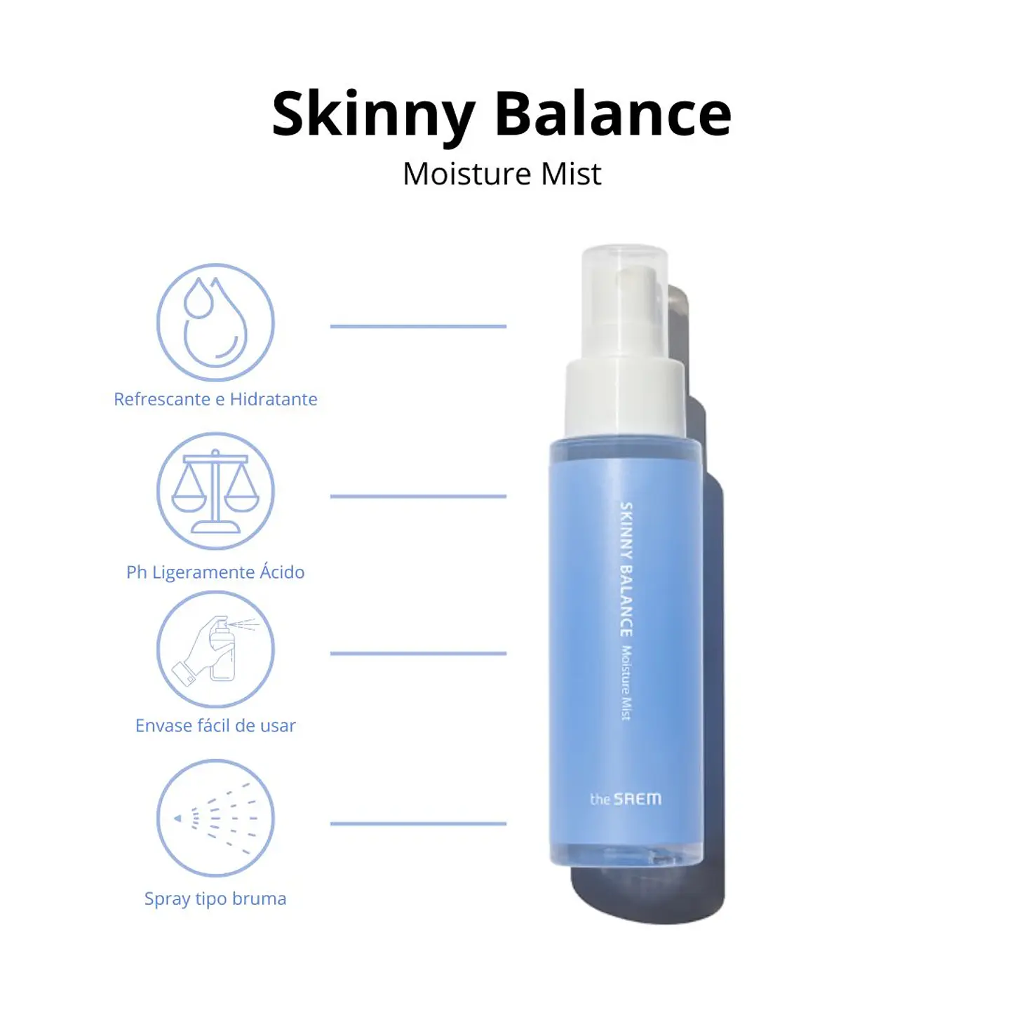 Bruma Skinny Balance Moisture Mist The Saem 75ml 6
