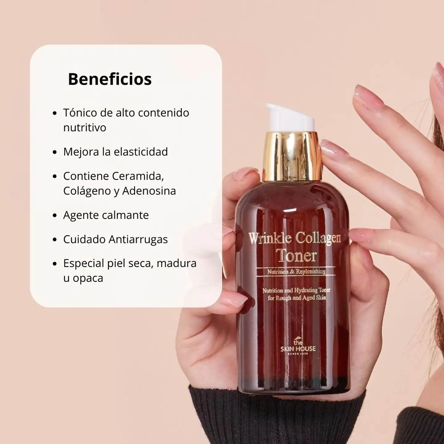 Tónico Wrinkle Collagen Toner 130ml 2