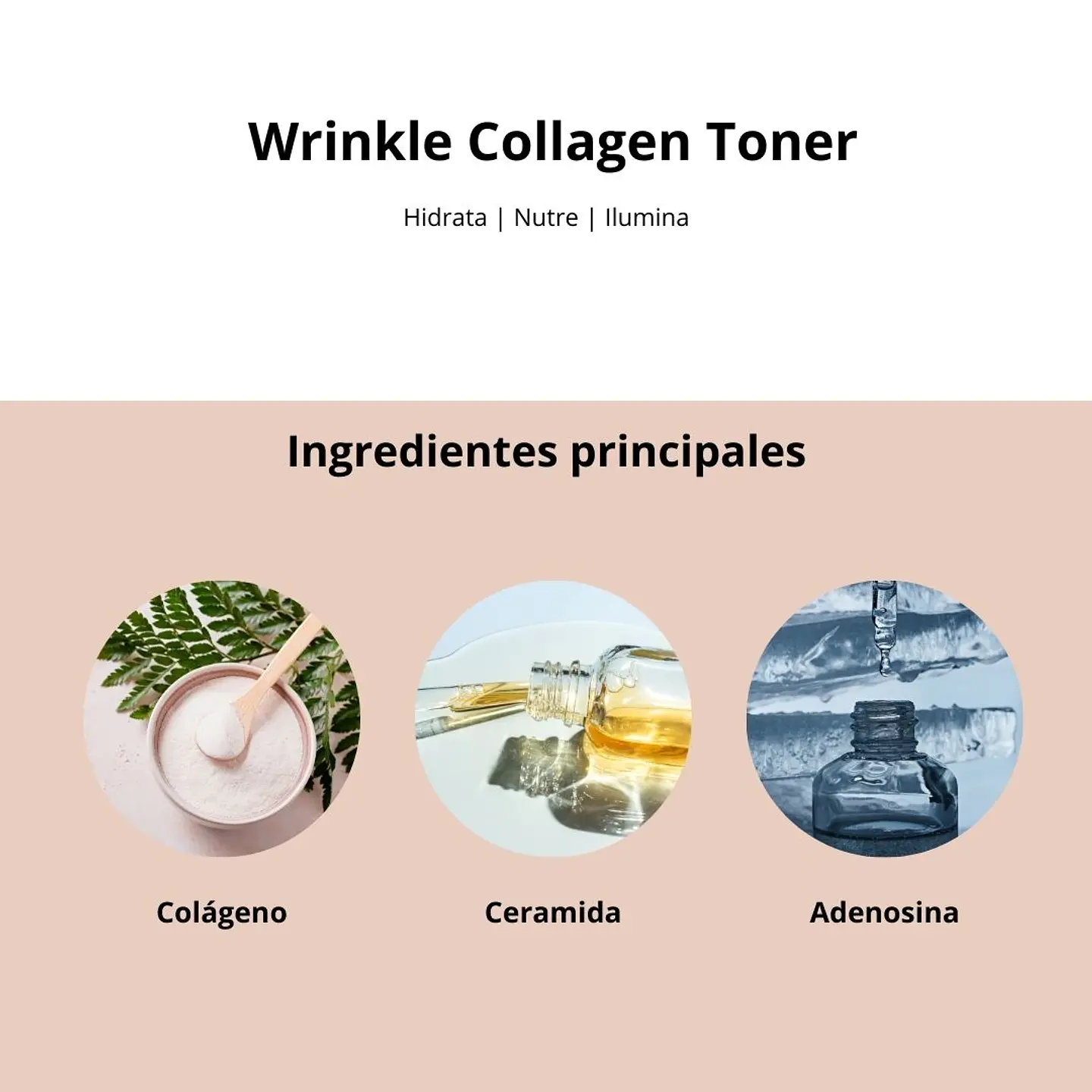 Tónico Wrinkle Collagen Toner 130ml 3