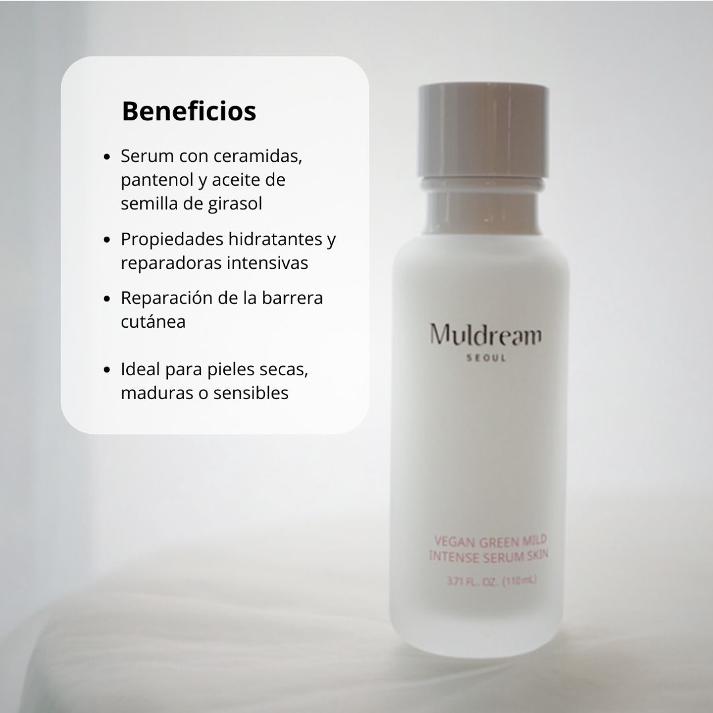 Serum Vegan Green Mild Intense Serum Toner 110ml 3