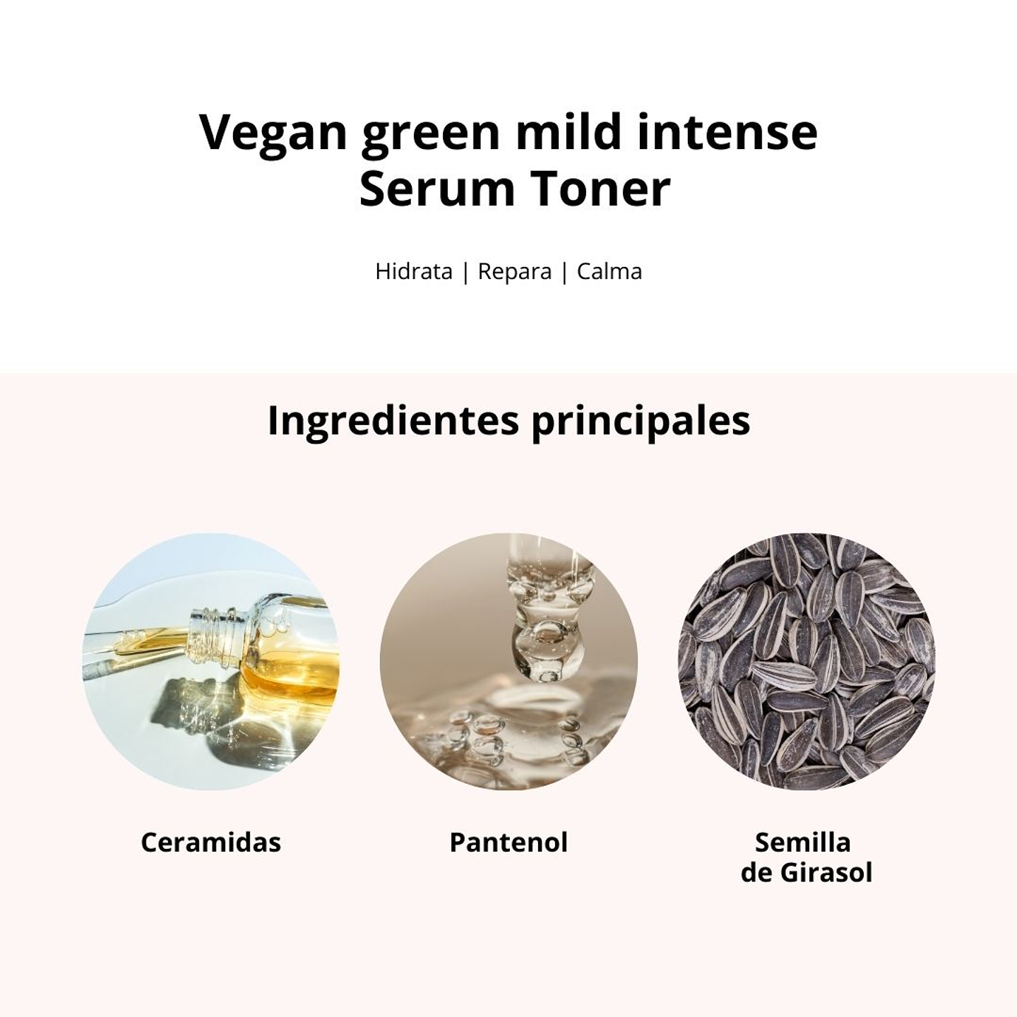 Serum Vegan Green Mild Intense Serum Toner 110ml 4