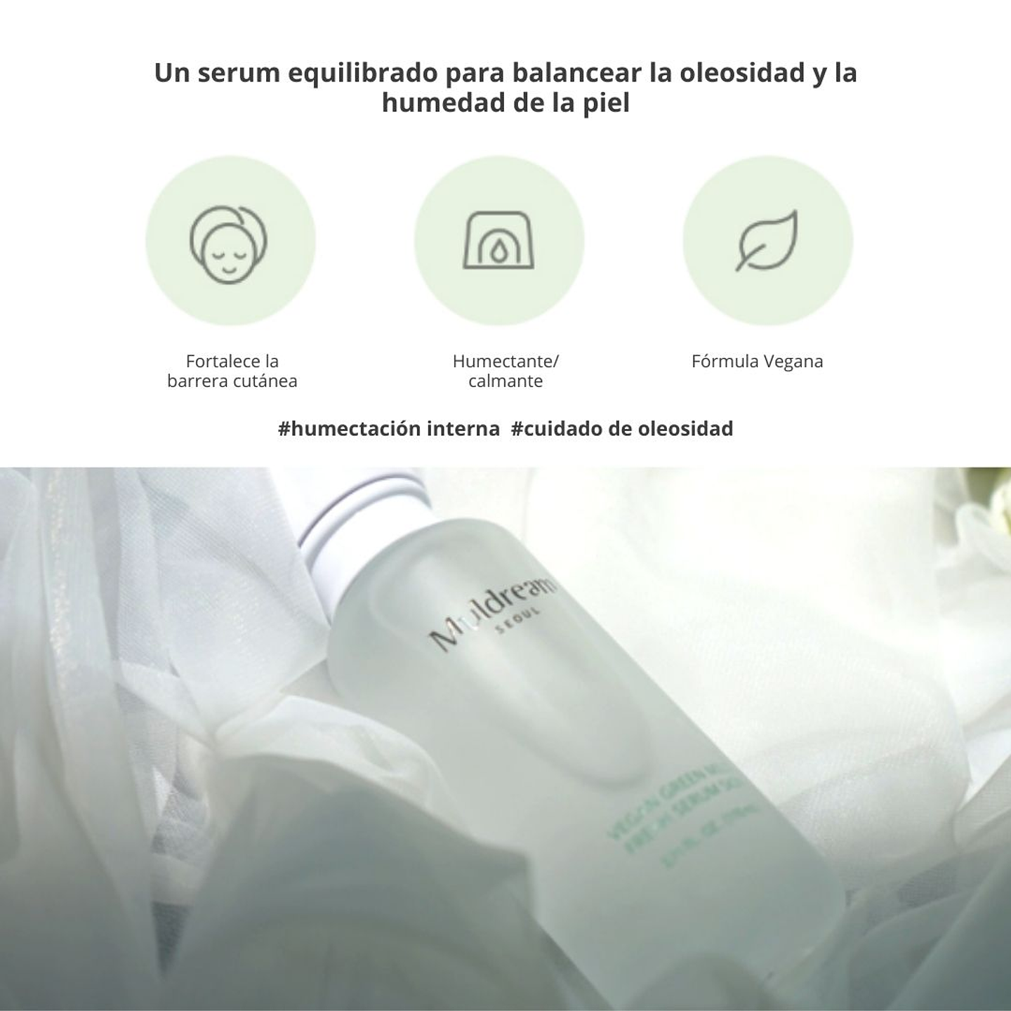 Vegan Green Mild Fresh Serum Toner 110ml 8