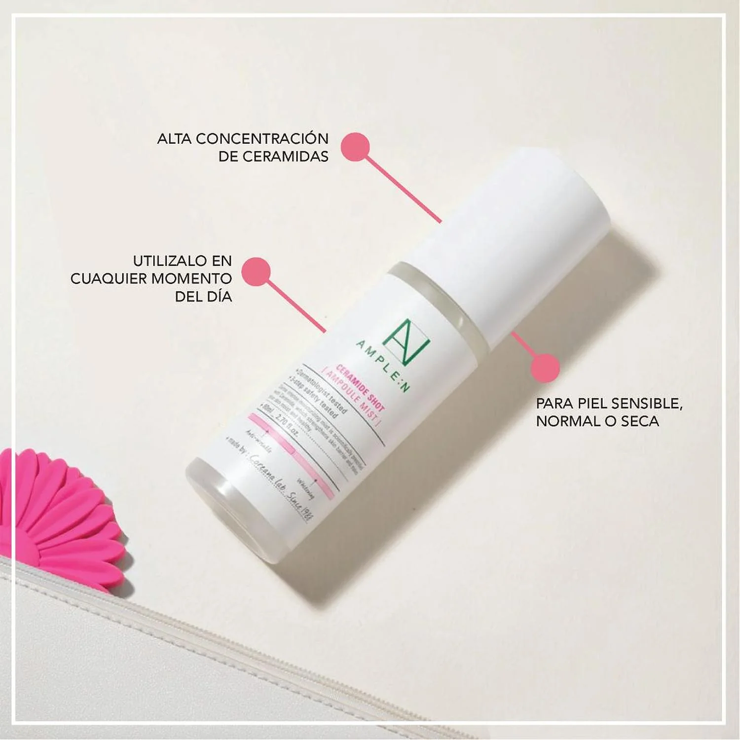 Mist Facial Hidratante Ceramidas 80ml 2